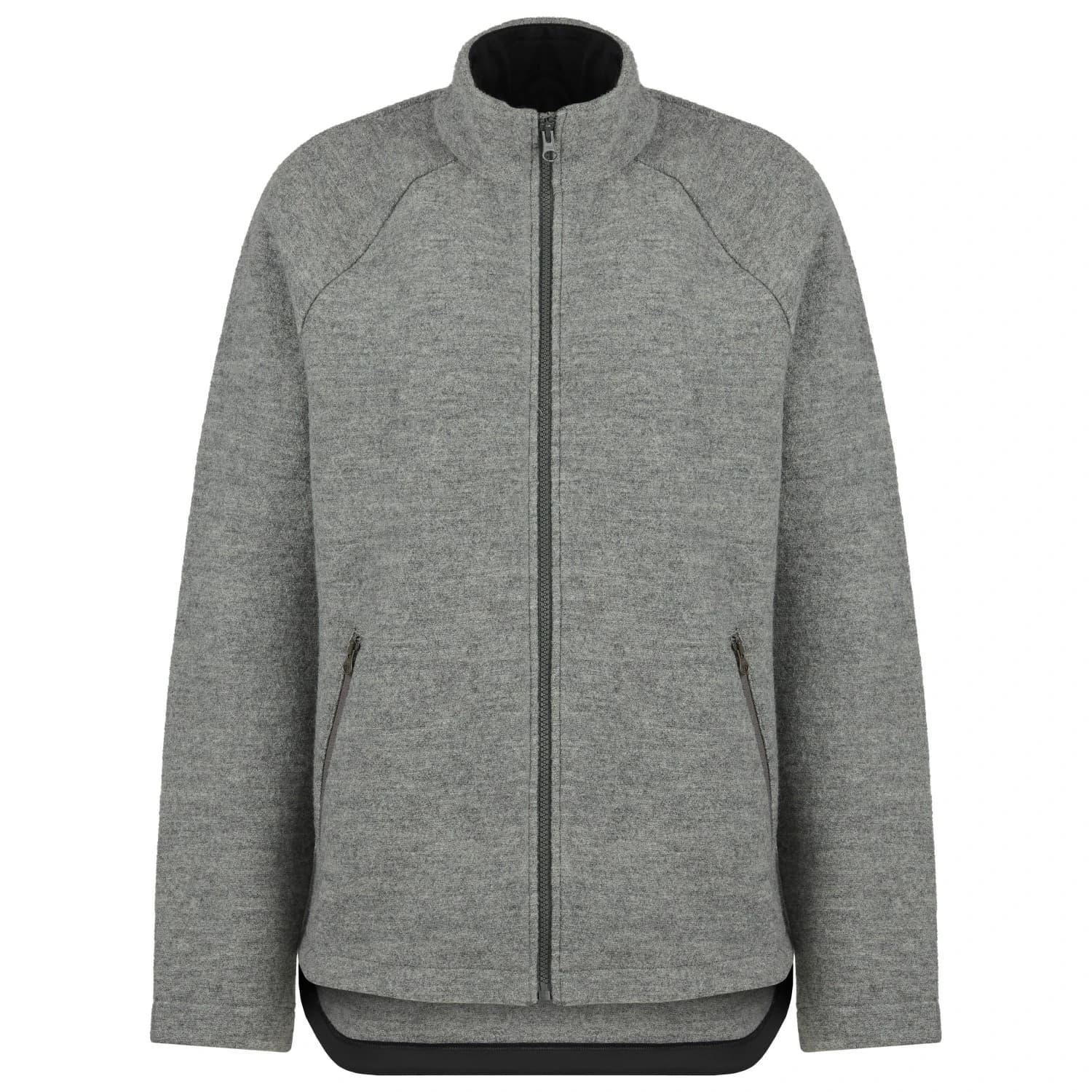 Дамско вълнено яке Stoic Women's BoiledWool MunkebySt. Jacket Merino jacket - Grey Melange