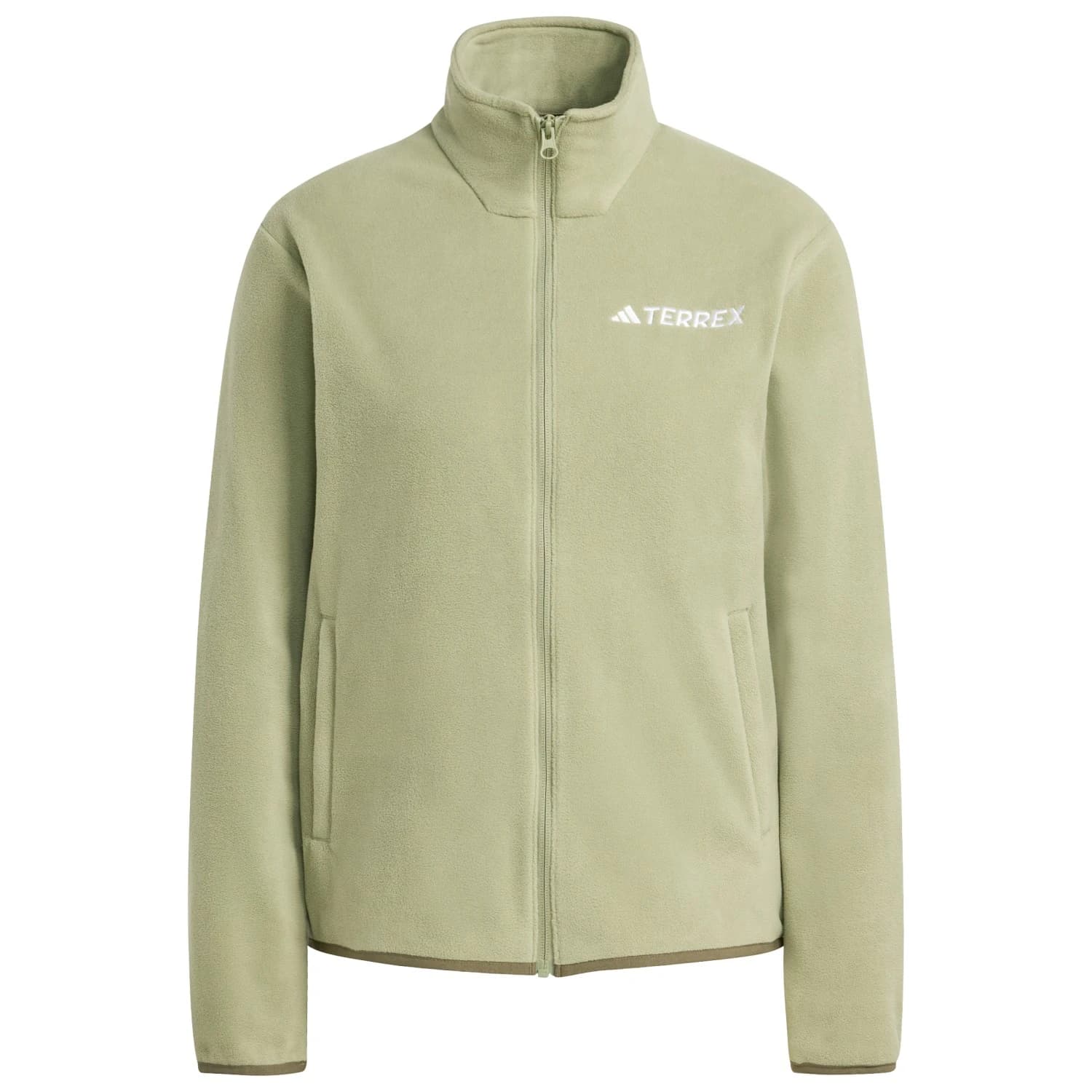 Дамско поларено яке Adidas terrex Women's MT Essentials Full Zip Fleece Jacket - Tent Green