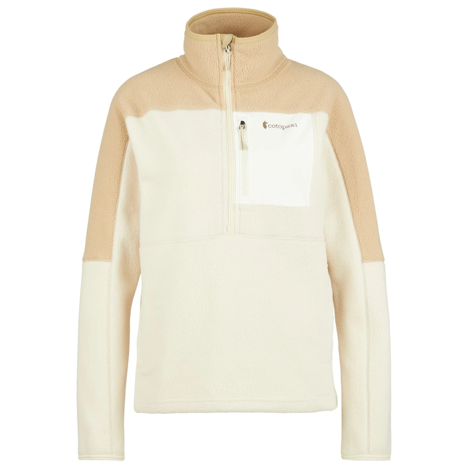 Дамски поларен пуловер Cotopaxi Women's Abrazo Fleece Half-Zip Jacket Fleece jumper - Khaki / Cream