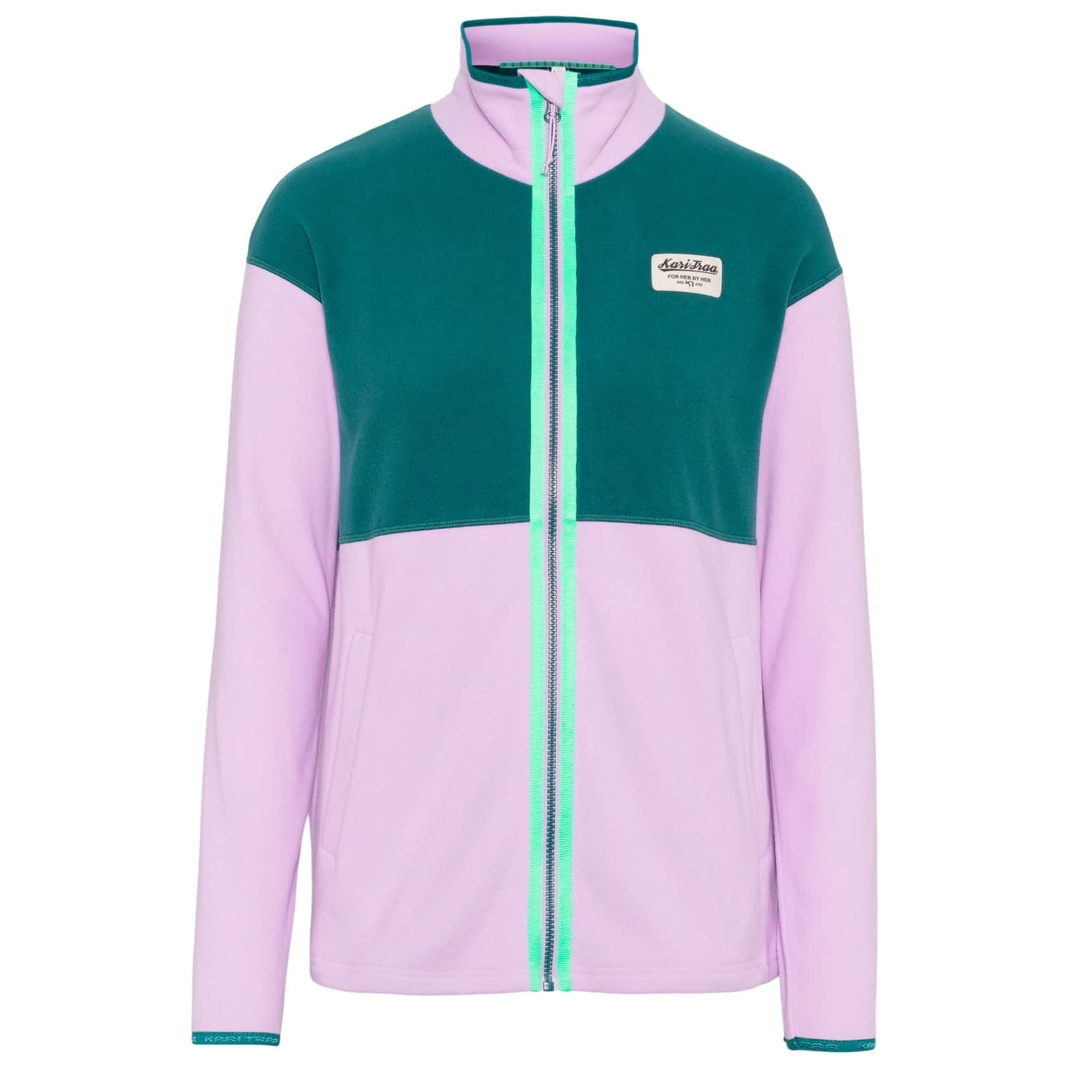 Дамско поларено яке Kari Traa Women's Gracie Midlayer Fleece jacket - Lily