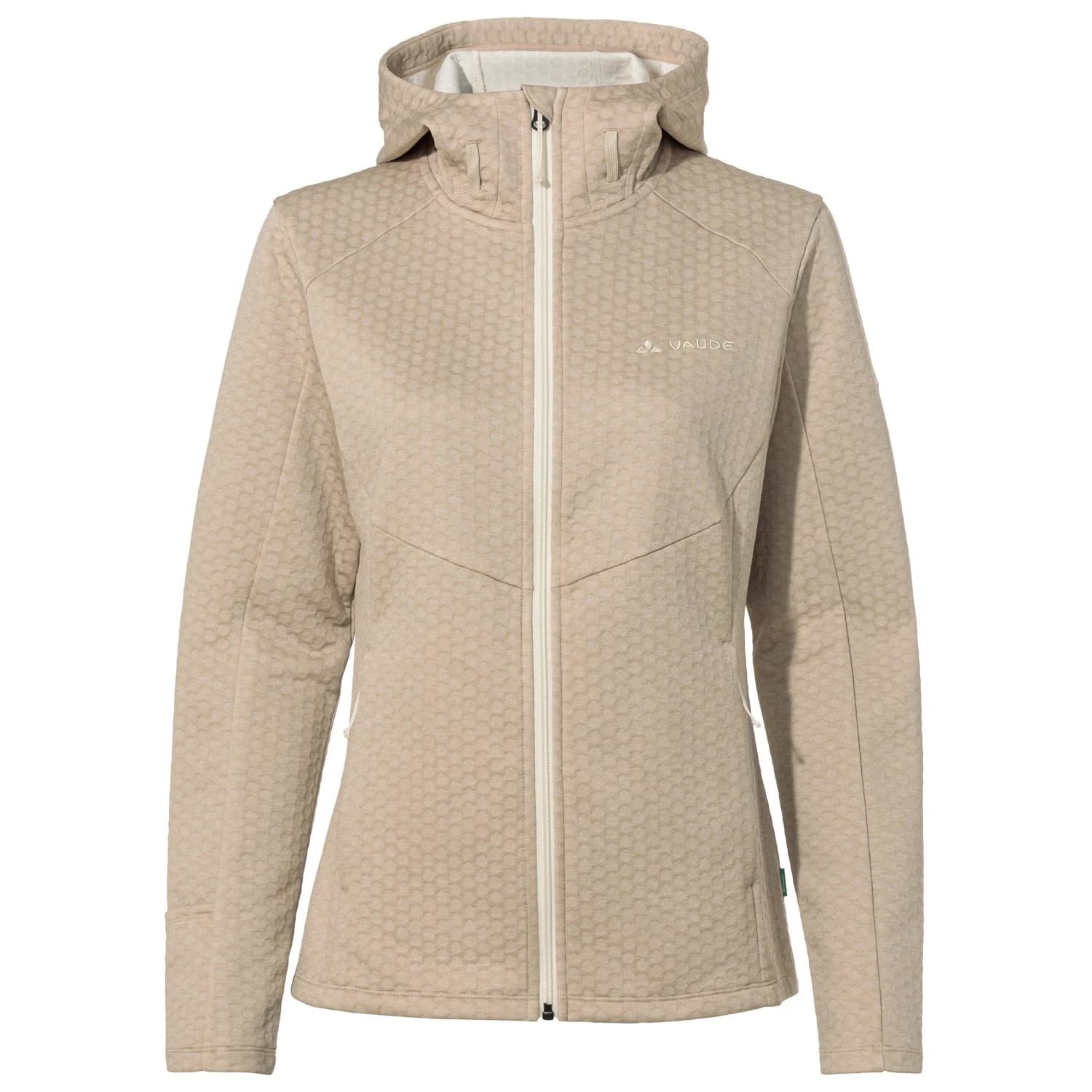 Дамско поларено яке Vaude Women's Skomer Hiking Hoody Fleece jacket - Linen
