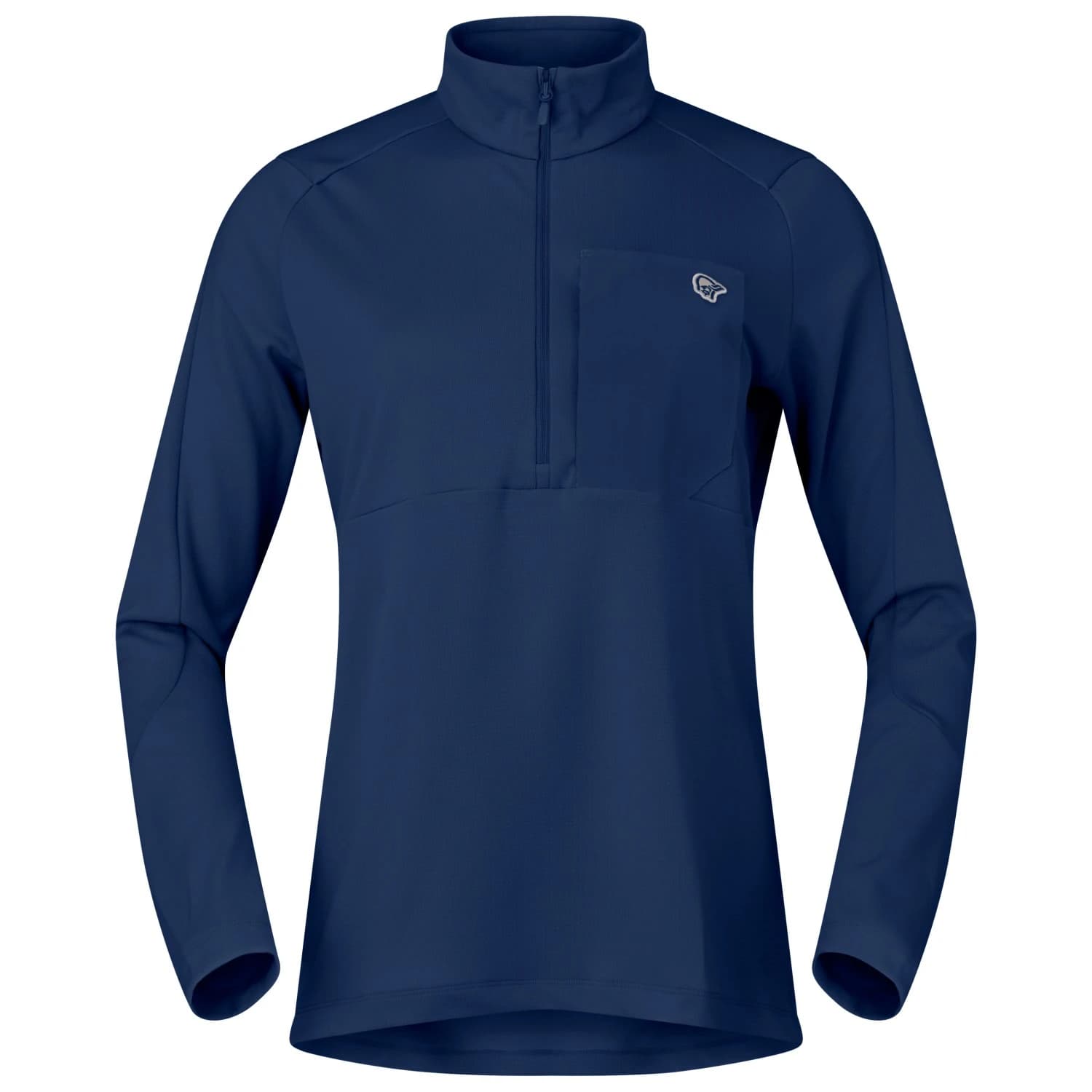 Дамски поларен пуловер Norrøna Women's Femund Warm1 Half-Zip Fleece jumper - Indigo Night