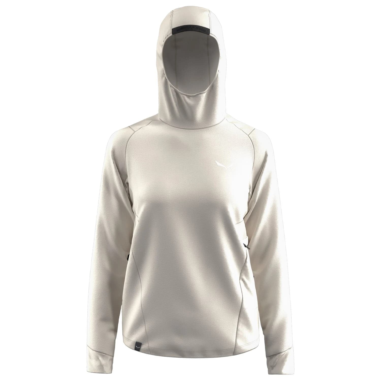 Дамски поларен пуловер Salewa Women's Puez AM/DST Hoody Fleece jumper - Oatmeal