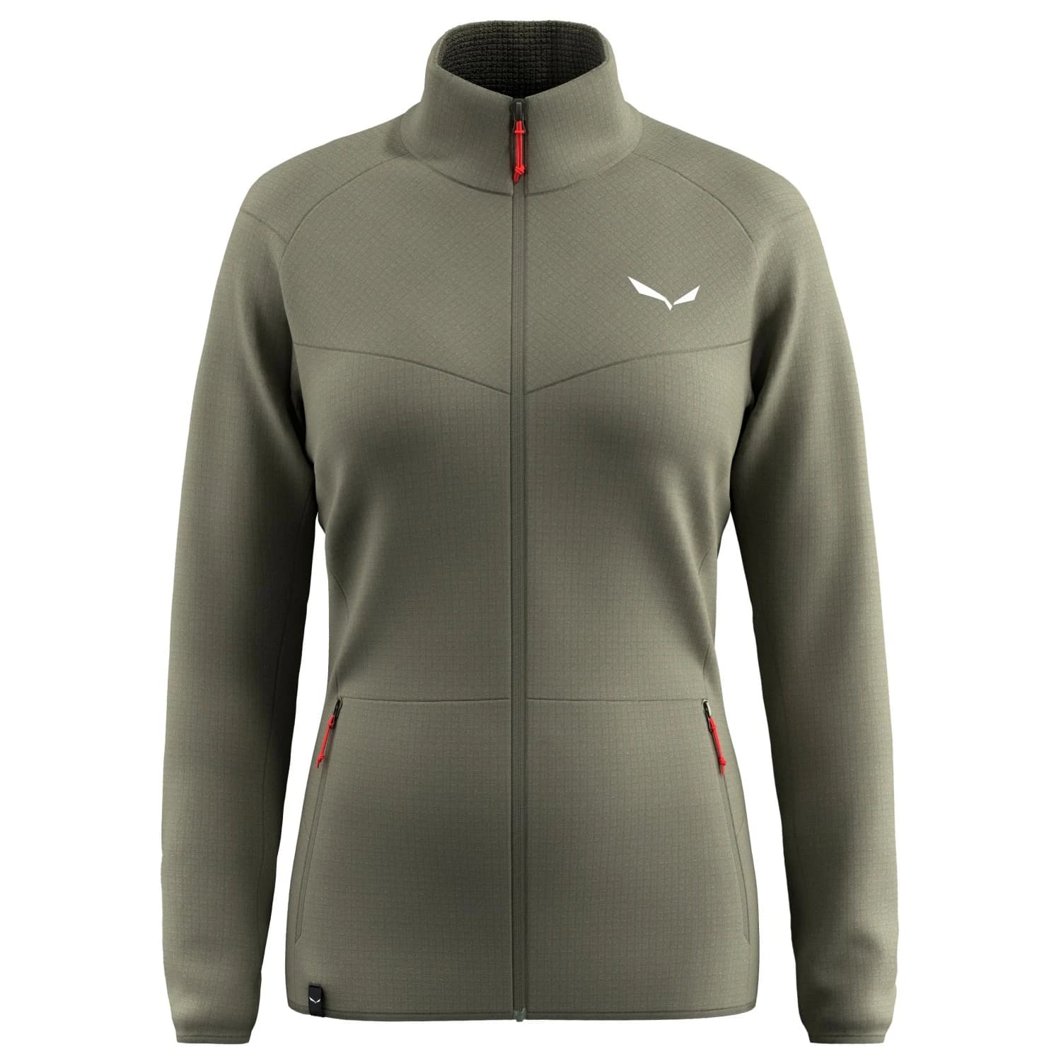 Дамско поларено яке Salewa Women's Puez Cammino PL Jacket Fleece jacket - Faded Green