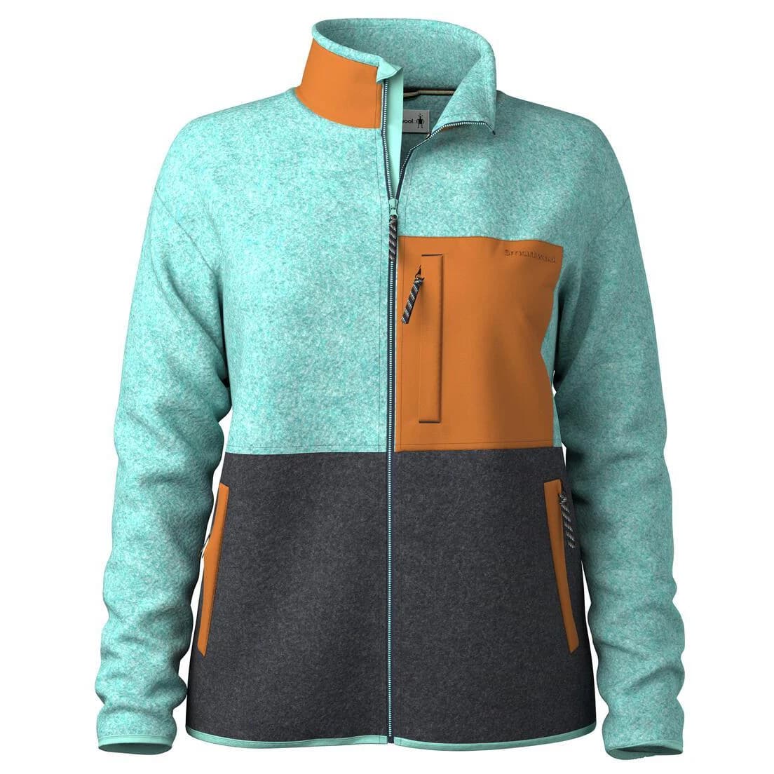 Дамско вълнено яке Smartwool Women's Second Cut Fleece Jacket Fleece jacket - Pacific Blue
