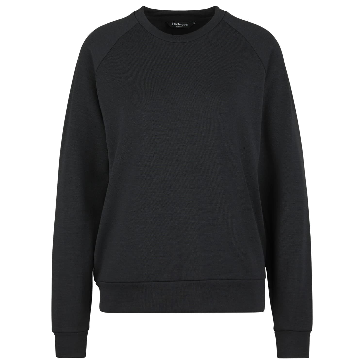 Дамски вълнен пуловер Heber Peak Women's MerinoBlend SaplingHe. II Crew Jumper - Black