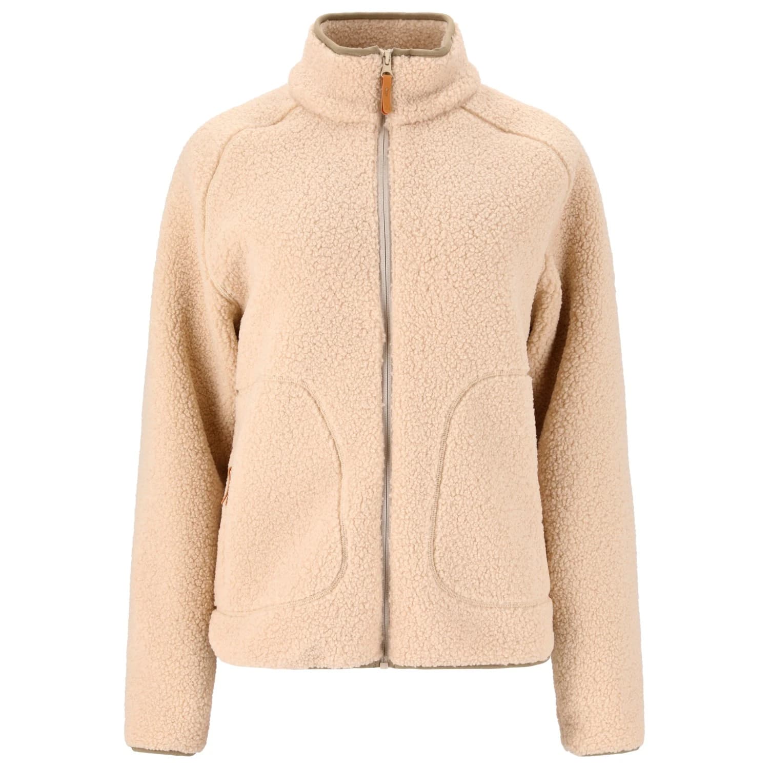 Дамско поларено яке Whistler Women's Pioneer Teddy Fleece Jacket - Oatmeal