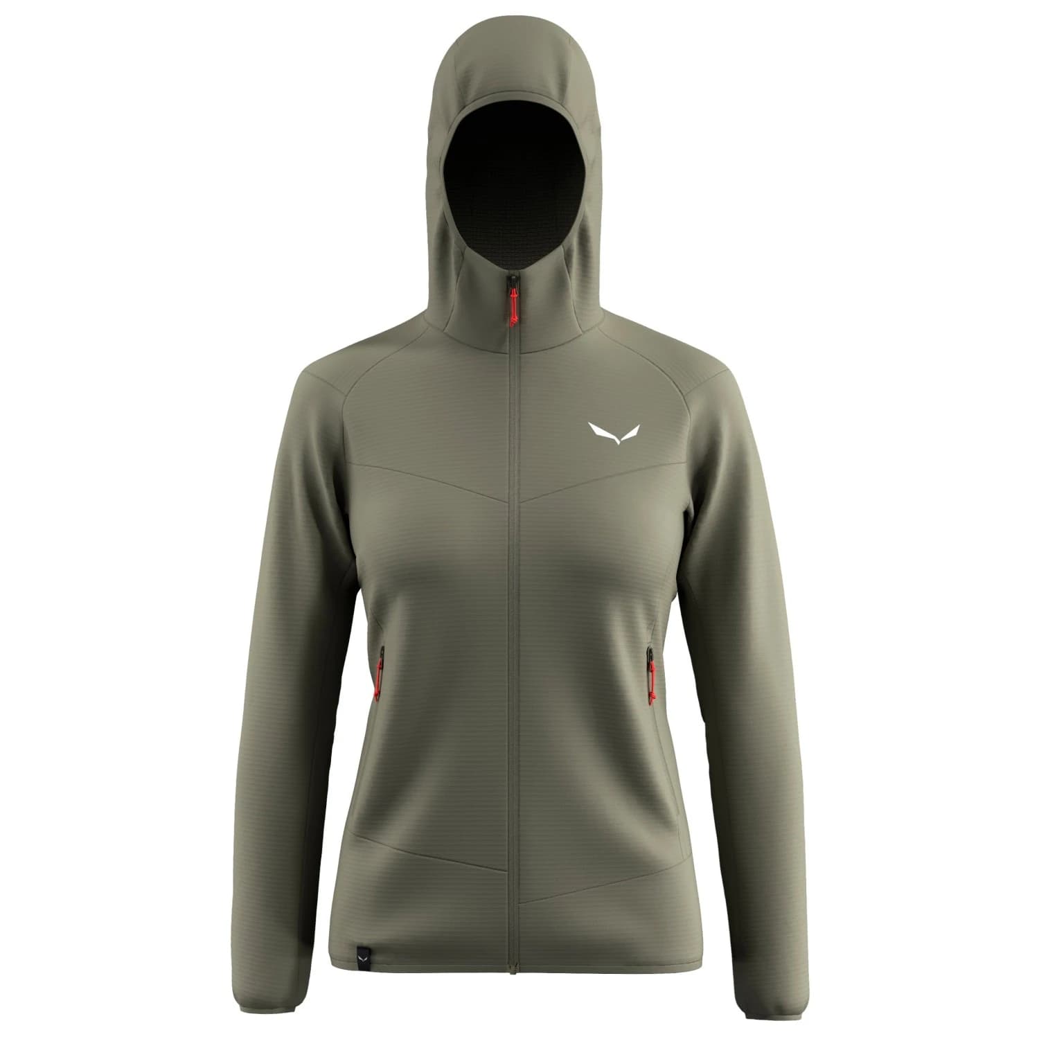 Дамско поларено яке Salewa Women's Puez Altavia PL HD Jacket Fleece jacket - Faded Green