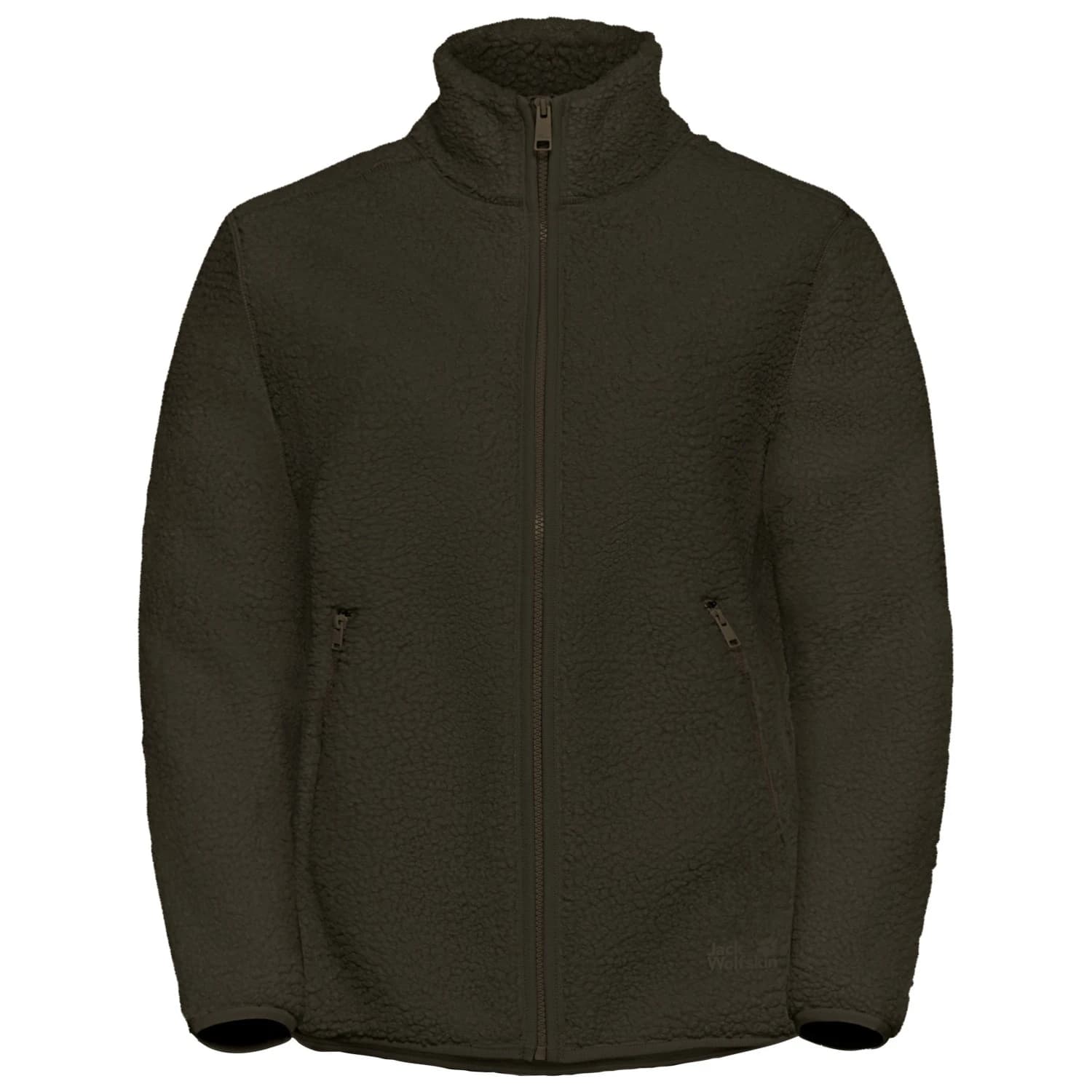 Поларено яке Jack Wolfskin Women's High Curl Jacket Fleece jacket - Obsidian Moss