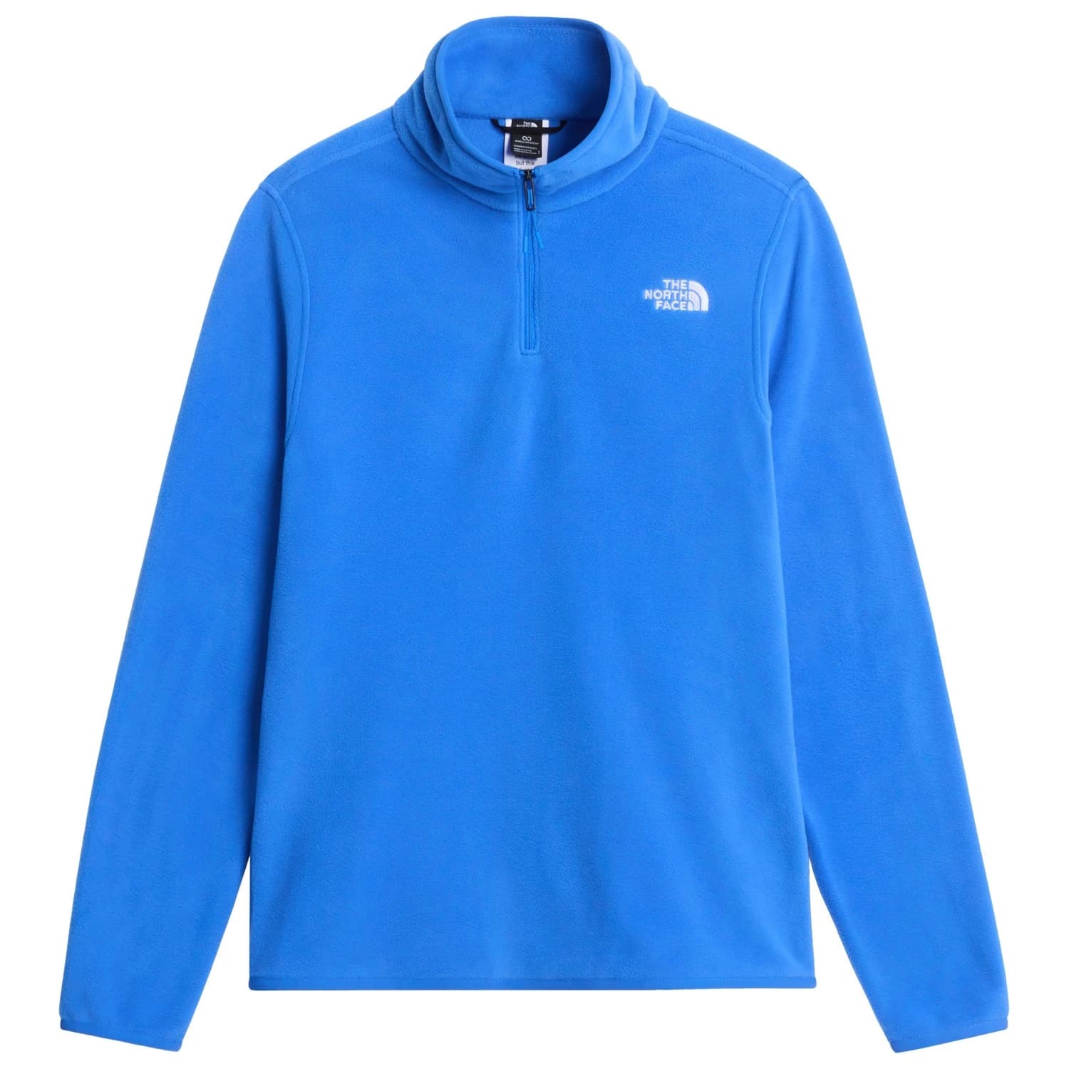 Дамски поларен пуловер The North Face Women's Glacier Fleece 1/4 Zip Jacket Fleece jumper - Active Blue