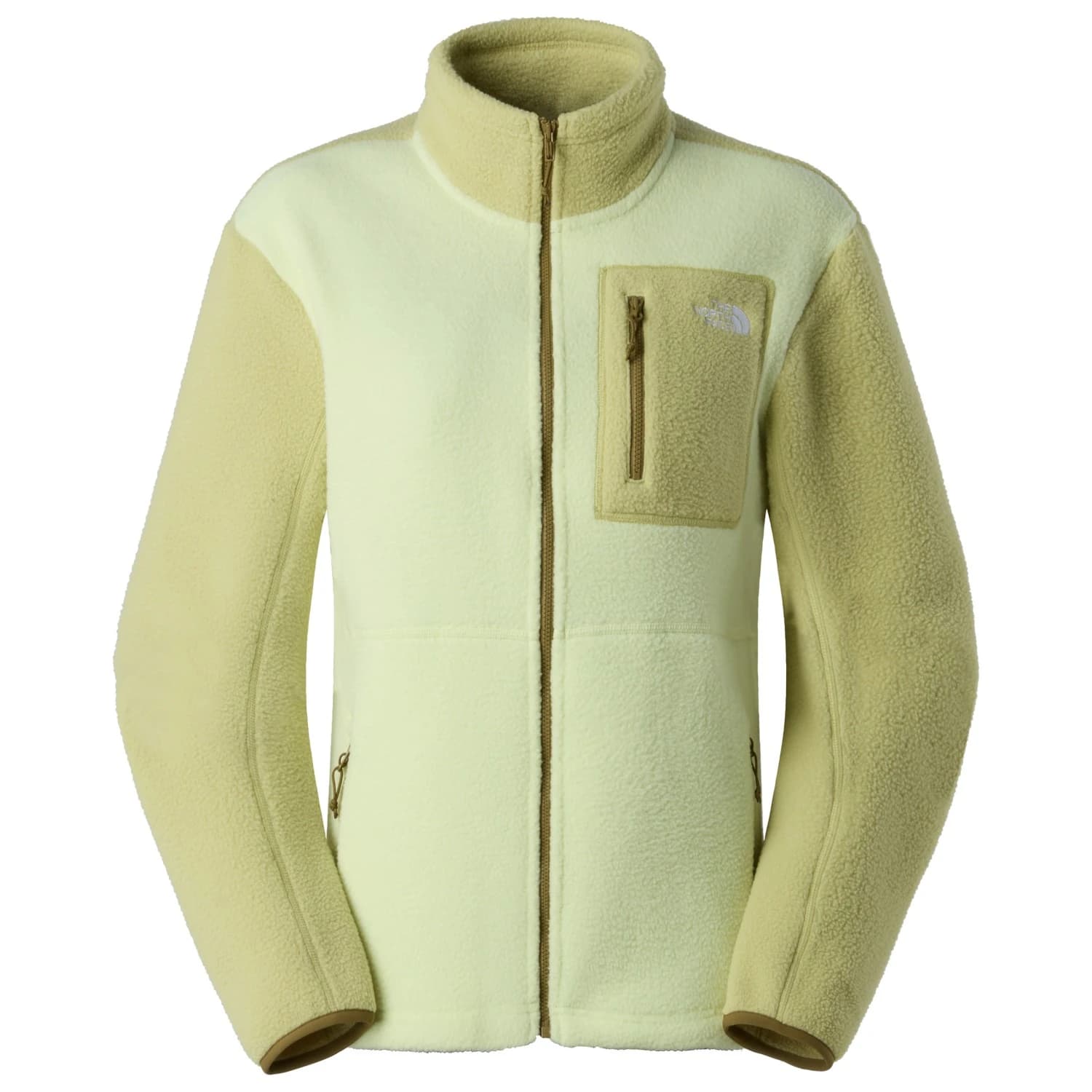 Дамско поларено яке The North Face Women's Yumiori Full Zip Fleece jacket - Lemon Mist / Pear / Cedar