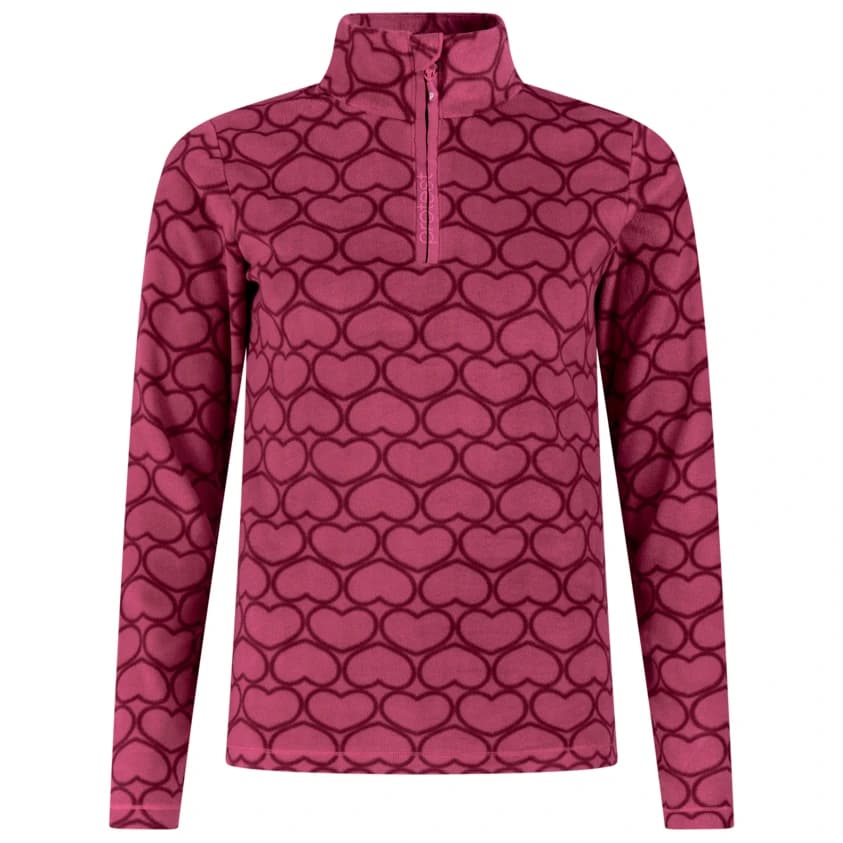 Поларен пуловер Protest Women's PRTRefuzzy 1/4 Zip Active Top Fleece jumper - Rebelpurple