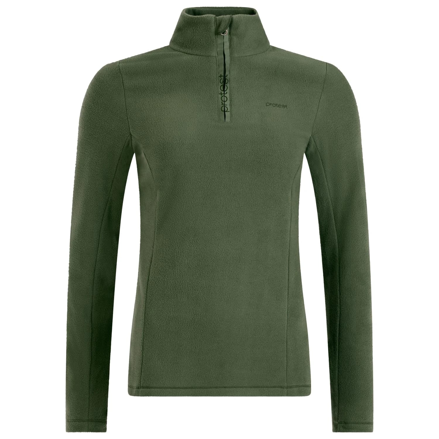 Поларен пуловер Protest Women's PRTRemutez 1/4 Zip Active Top Fleece jumper - Thyme