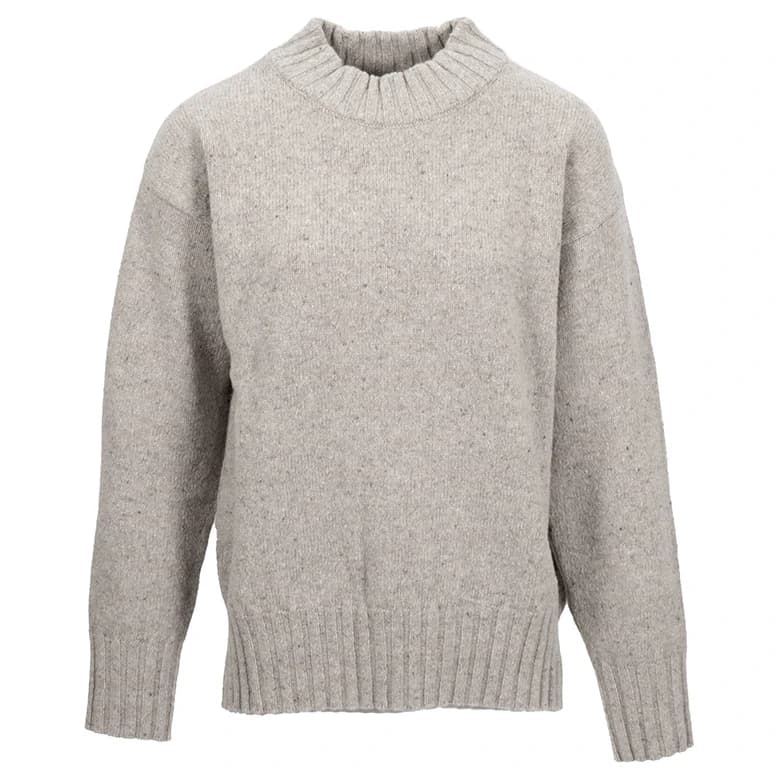 Дамски вълнен пуловер Sätila Women's Dagabo Sweater Jumper - Silver Grey