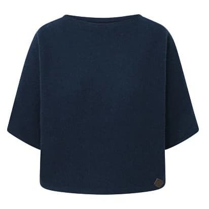 Дамски вълнен пуловер STAPF Women's Nena Wool jumper - Ocean