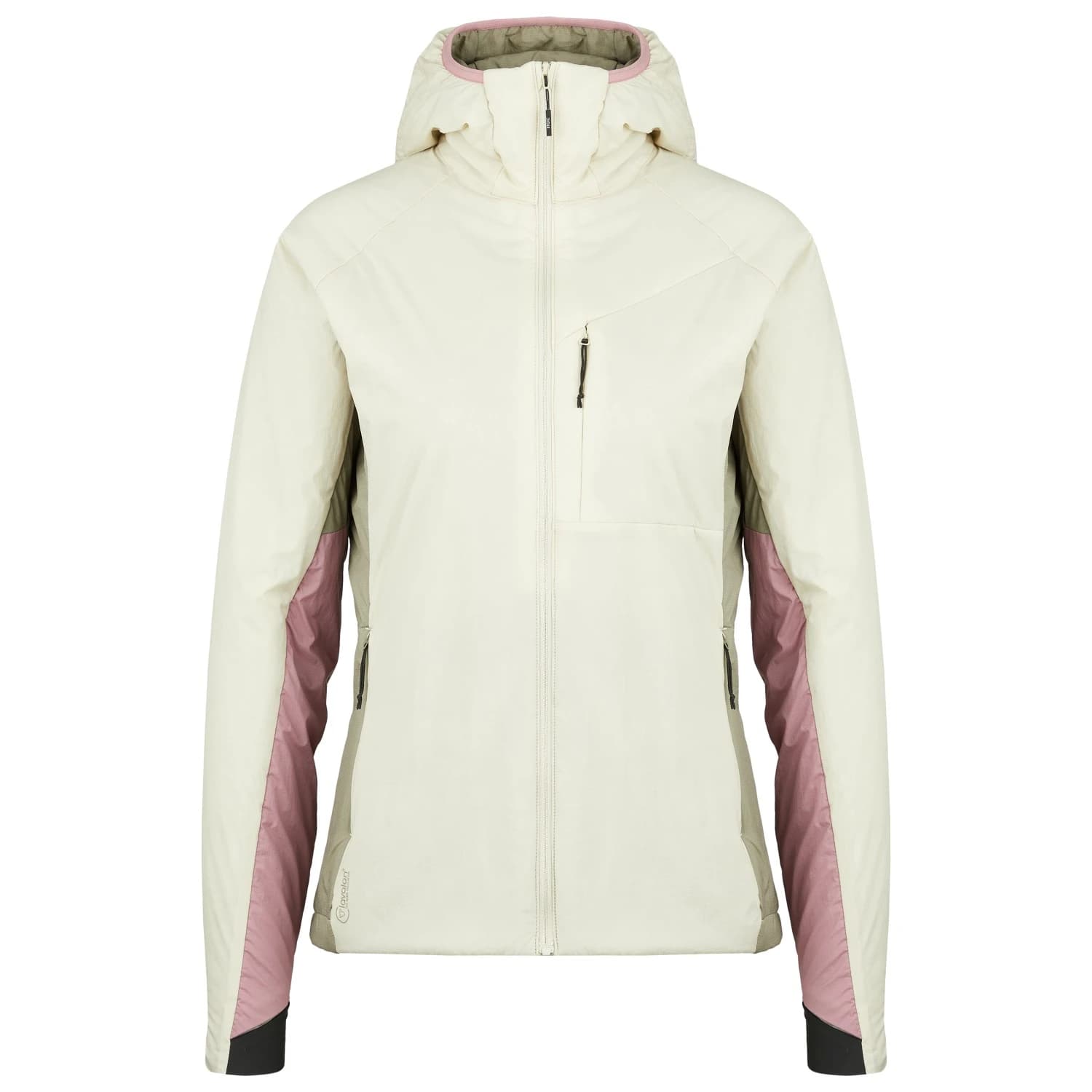 Дамско вълнено яке Stoic Women's MountainWool60 JokkmokkSt. Hoody Insulation jacket - Stone Grey