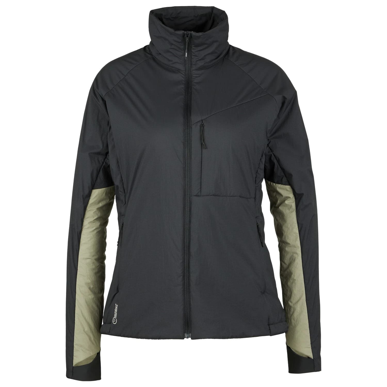 Дамско вълнено яке Stoic Women's MountainWool60 JokkmokkSt. Hybrid Jacket Insulation jacket - Black / Lichen Green