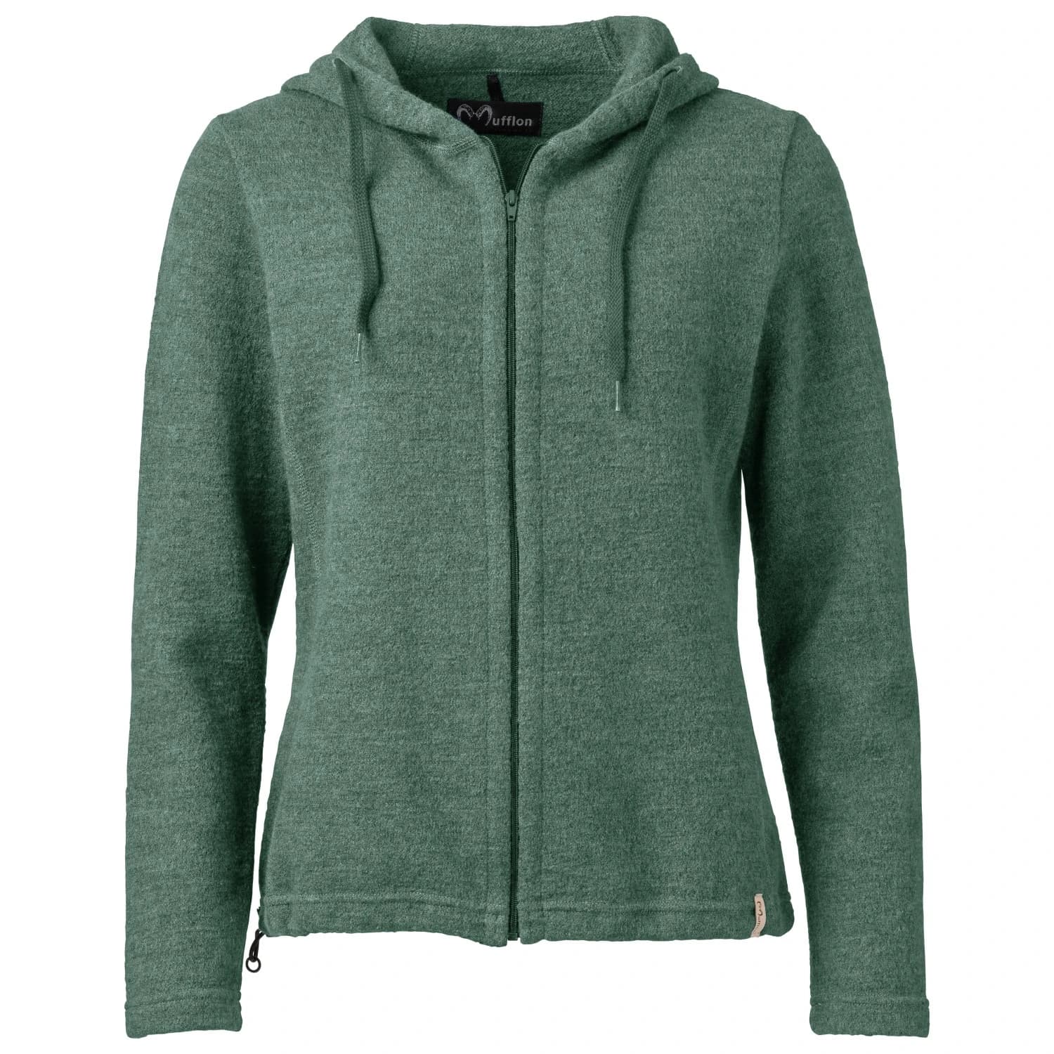 Дамско вълнено яке Mufflon Women's Kalea Merino hoodie - Reed
