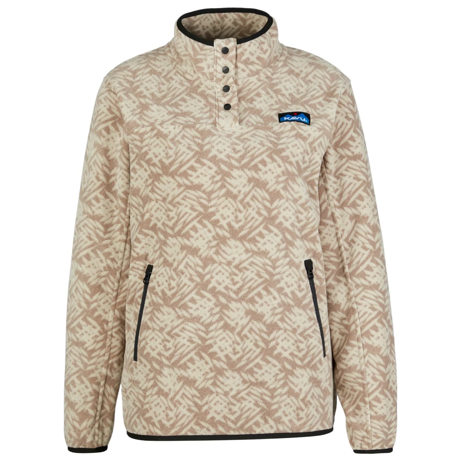 Дамски поларен пуловер Kavu Women's Cavanaugh Fleece jumper - Cross Hatch