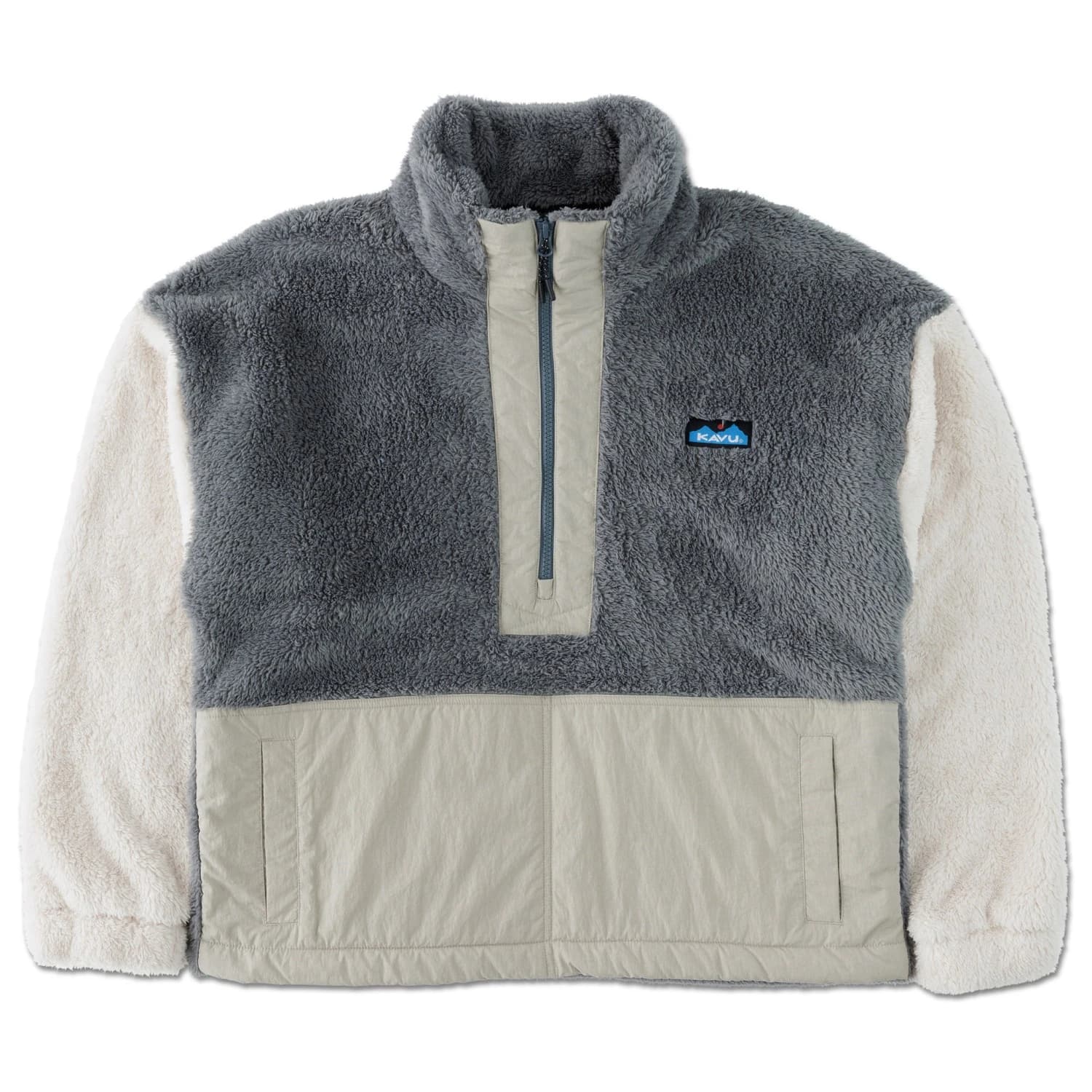 Дамски поларен пуловер Kavu Women's Rockhaven Fleece jumper - Cloudy Skies