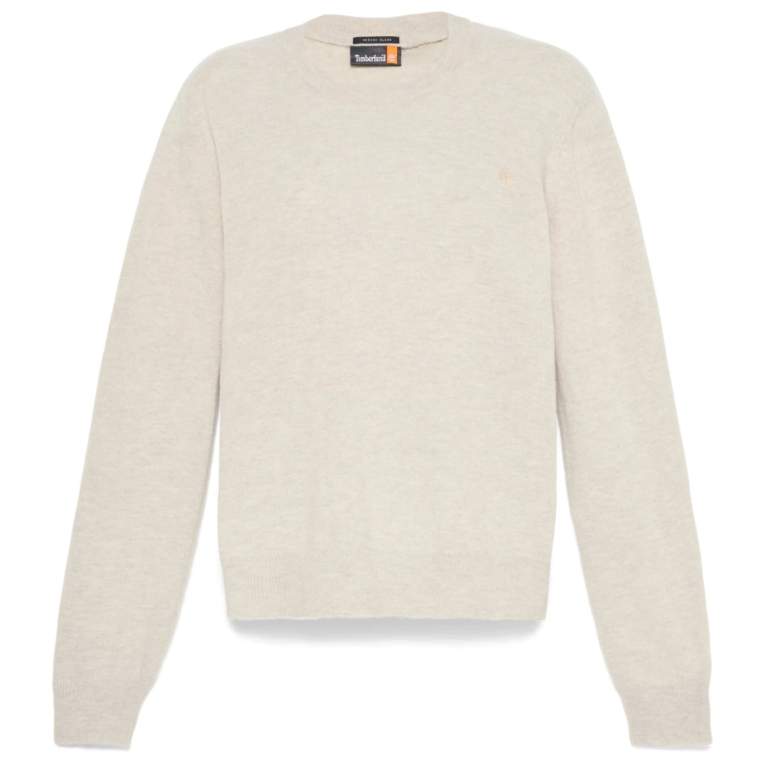 Дамски вълнен пуловер Timberland Women's Merino Crew Sweater Merino jumper - Angora