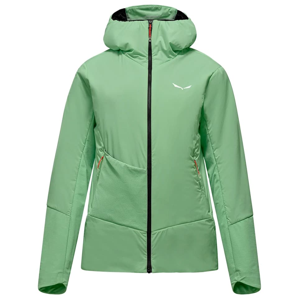 Дамско вълнено яке Salewa Women's Pedroc TW Air Hyb Jacket Synthetic jacket - Pastel Green