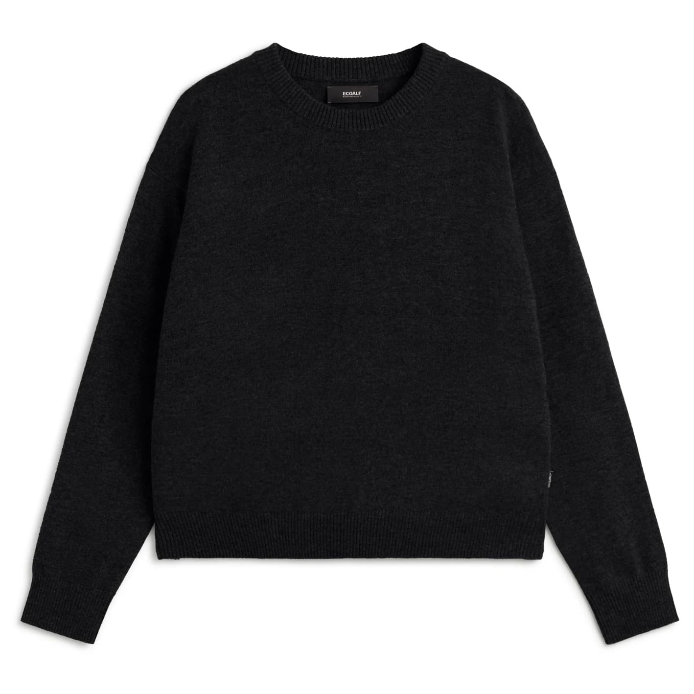 Дамски вълнен пуловер Ecoalf Women's Cosmos Knit Wool jumper - Black