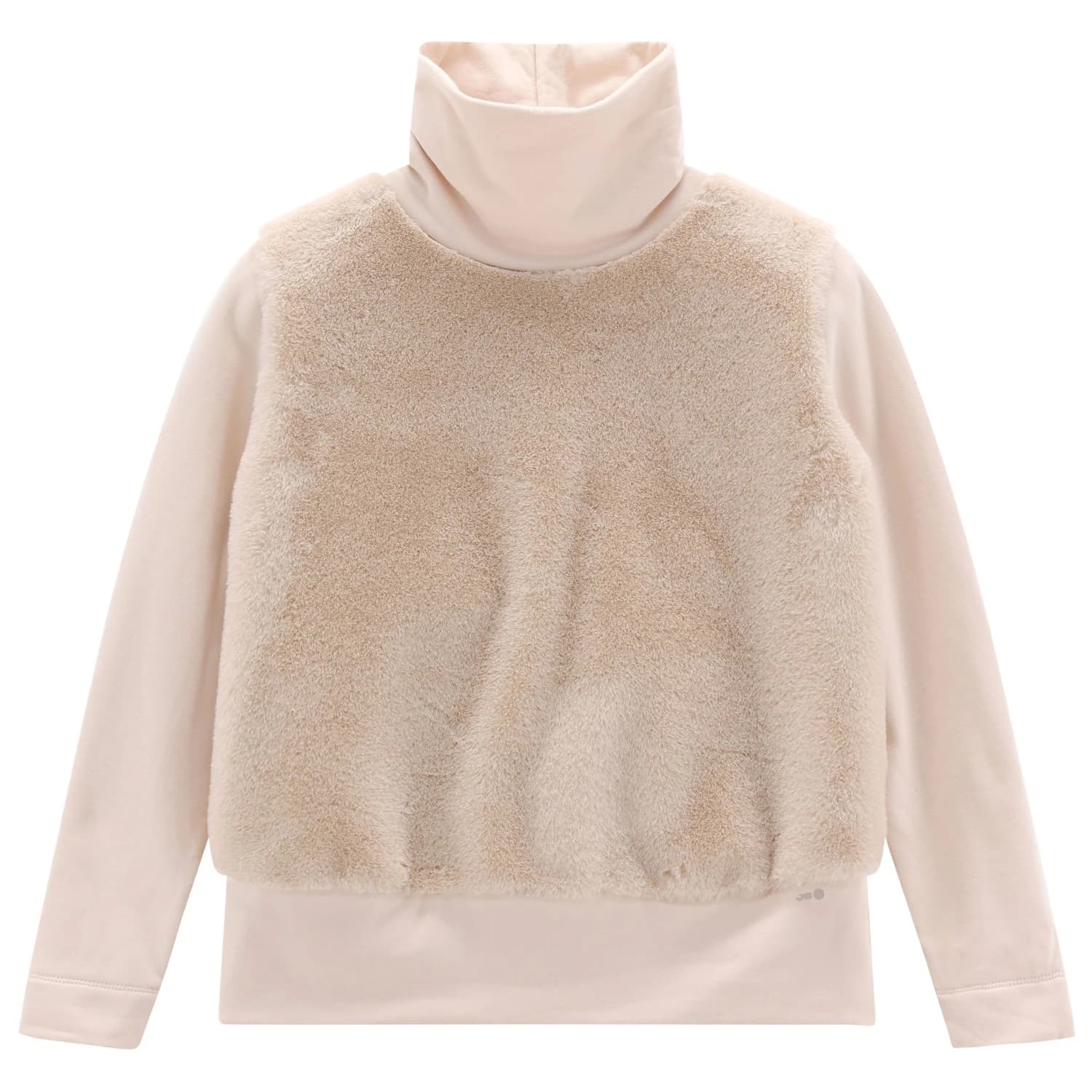 Дамски поларен пуловер Jeanne Baret Women's Camelia Sweater Fleece jumper - Snowdrop