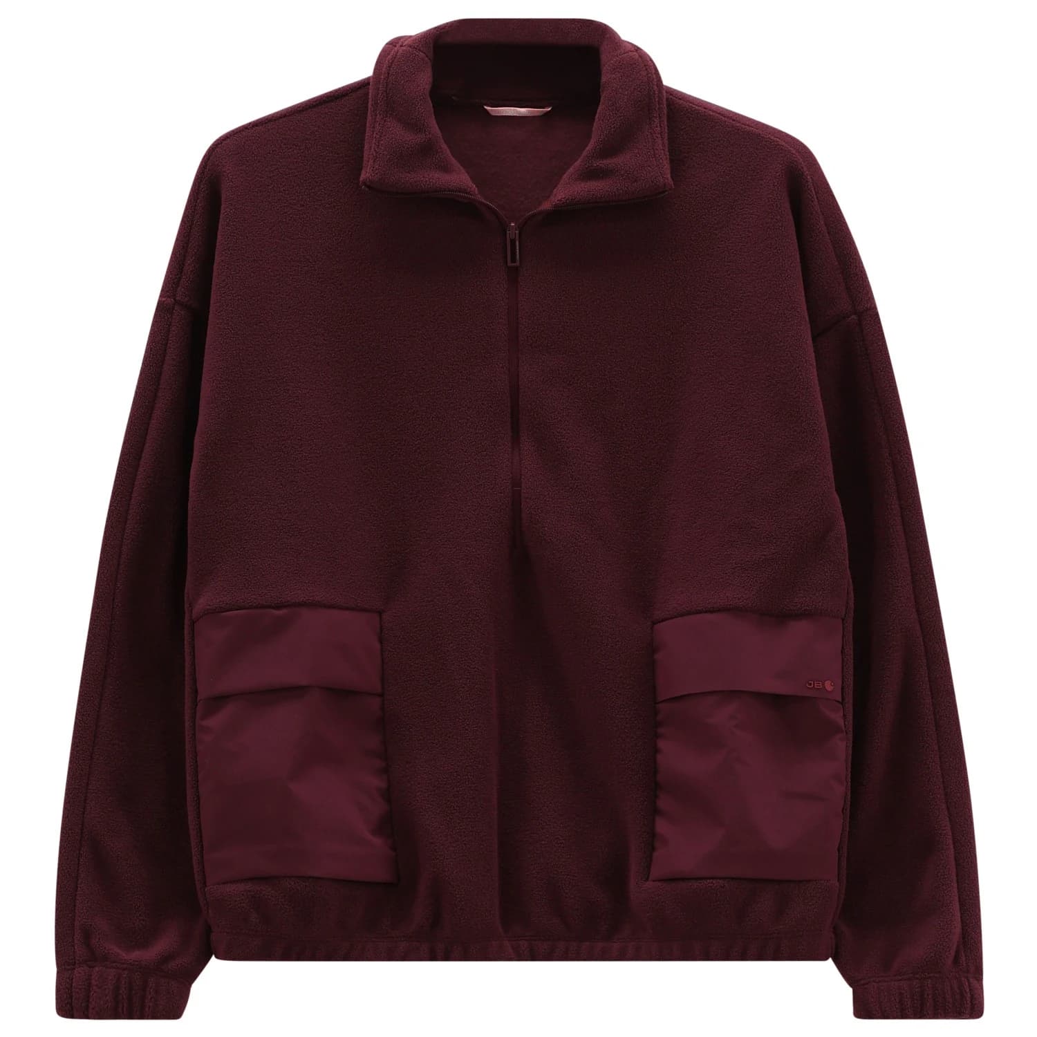 Дамски поларен пуловер Jeanne Baret Women's Rochefort Crew Neck Sweater Fleece jumper - Plum
