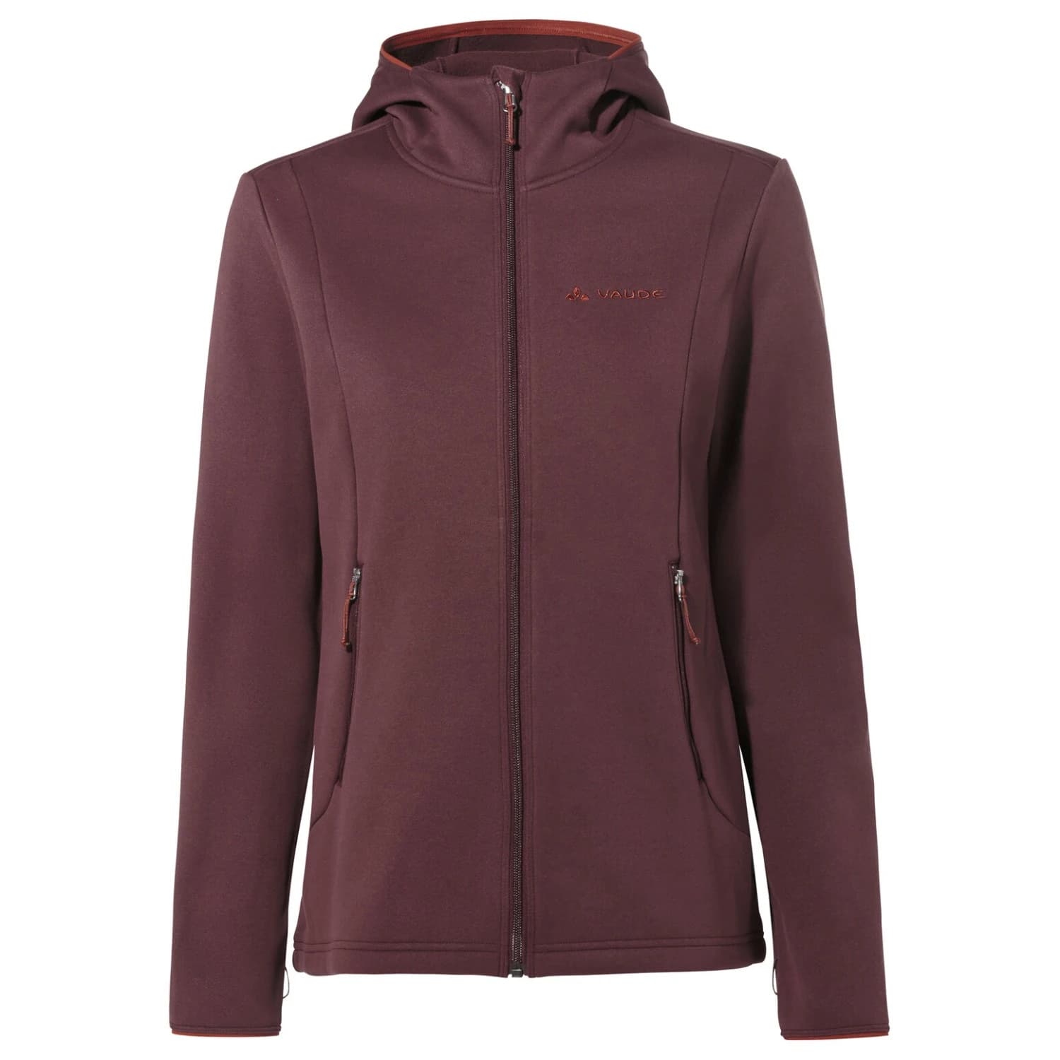 Дамско поларено яке Vaude Women's Idris Fleece Hoody Fleece jacket - Dark Oak