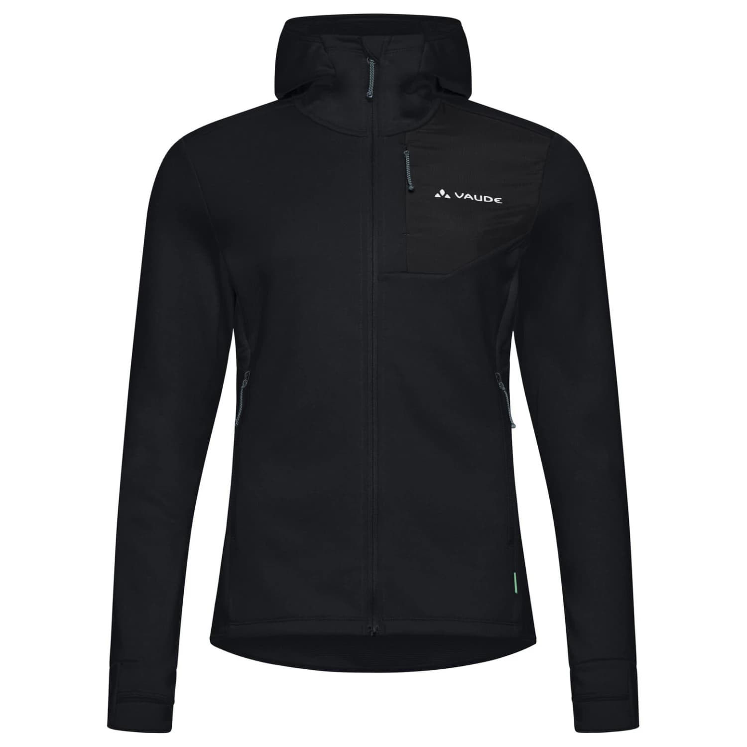 Дамско поларено яке Vaude Women's Monviso Fleece Jacket III Fleece jacket - Black