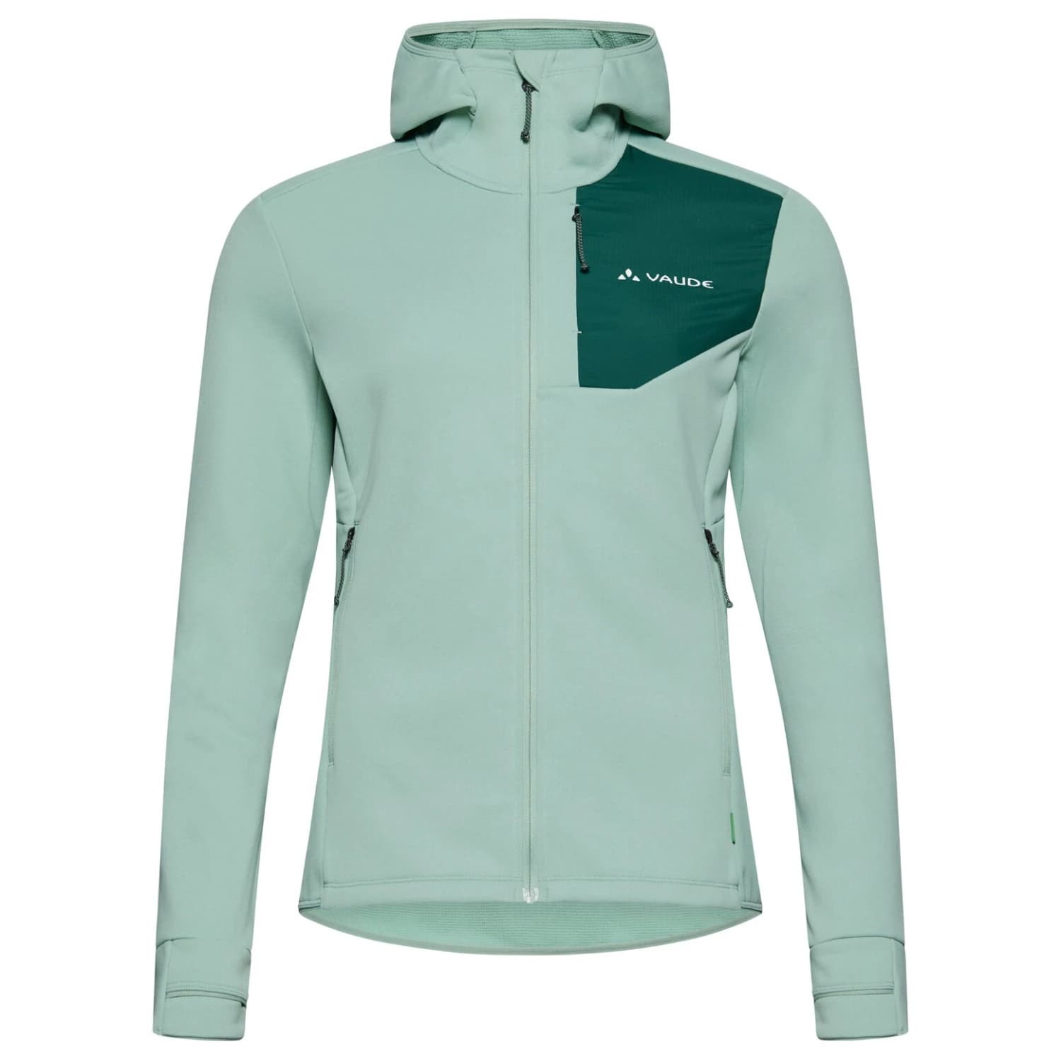 Дамско поларено яке Vaude Women's Monviso Fleece Jacket III Fleece jacket - Dusty Fern