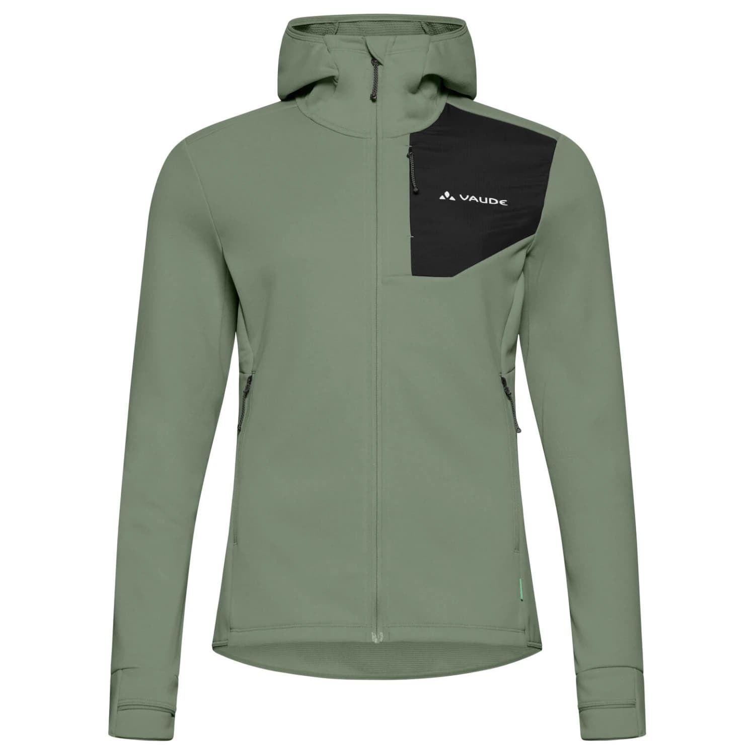 Дамско поларено яке Vaude Women's Monviso Fleece Jacket III Fleece jacket - Agave