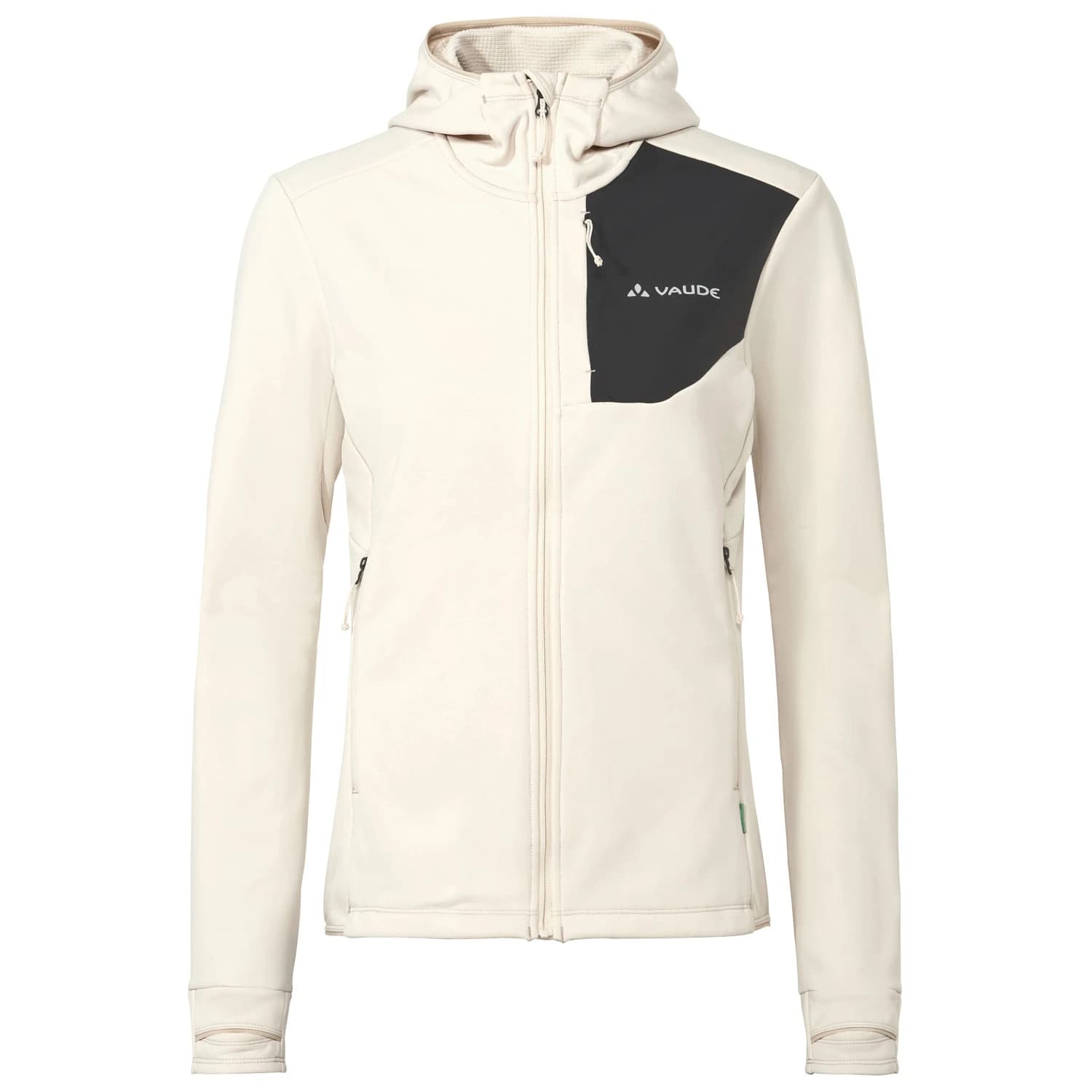 Дамско поларено яке Vaude Women's Monviso Fleece Jacket III Fleece jacket - Ecru