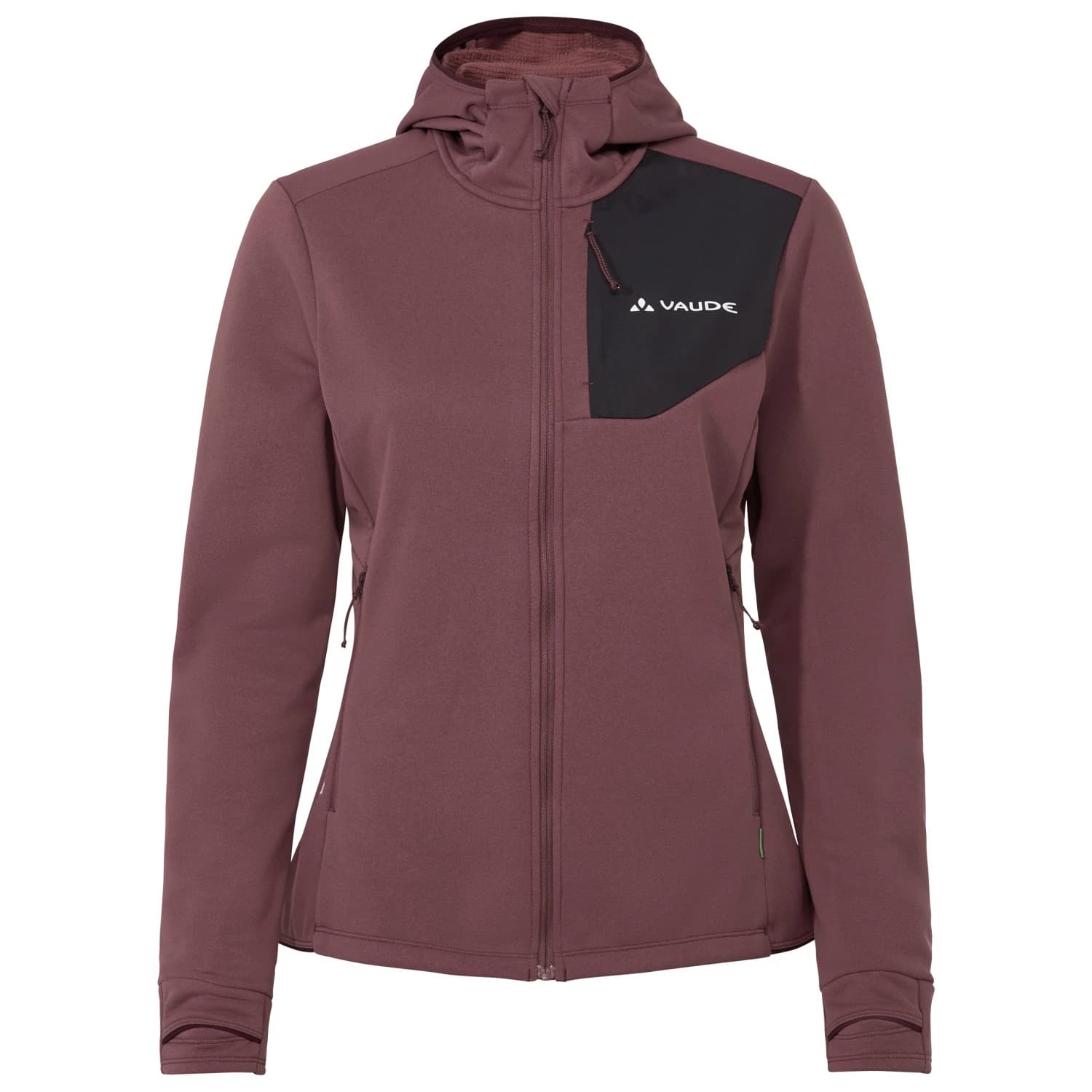 Дамско поларено яке Vaude Women's Monviso Fleece Jacket III Fleece jacket - Ruby Dusk