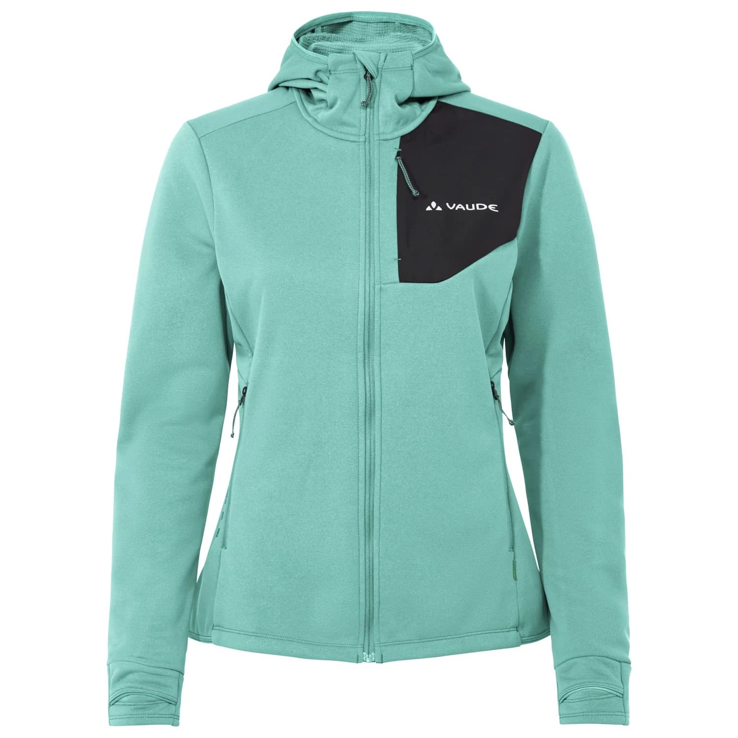 Дамско поларено яке Vaude Women's Monviso Fleece Jacket III Fleece jacket - Sage