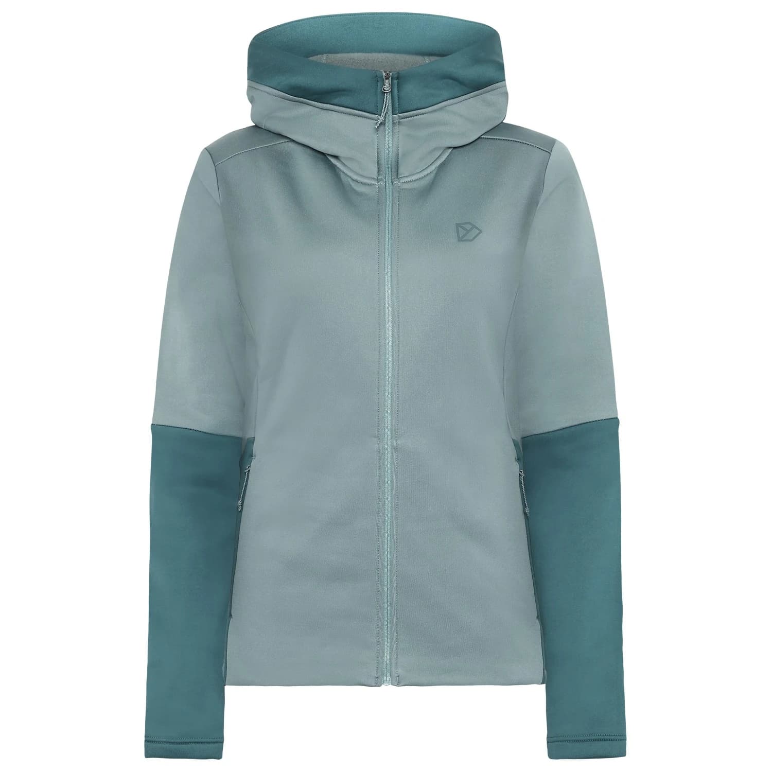 Дамско поларено яке Didriksons Women's Anneli Fullzip 3 Fleece jacket - Factory Blue