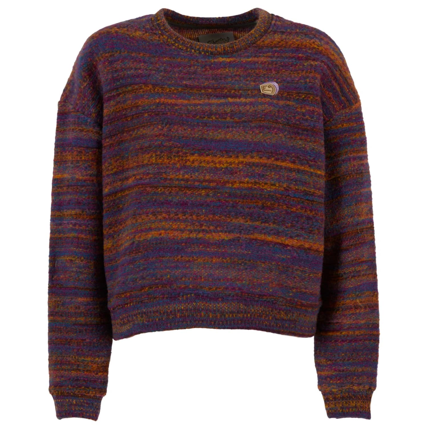 Дамски вълнен пуловер E9 Women's Mei Wool jumper - Fuxia
