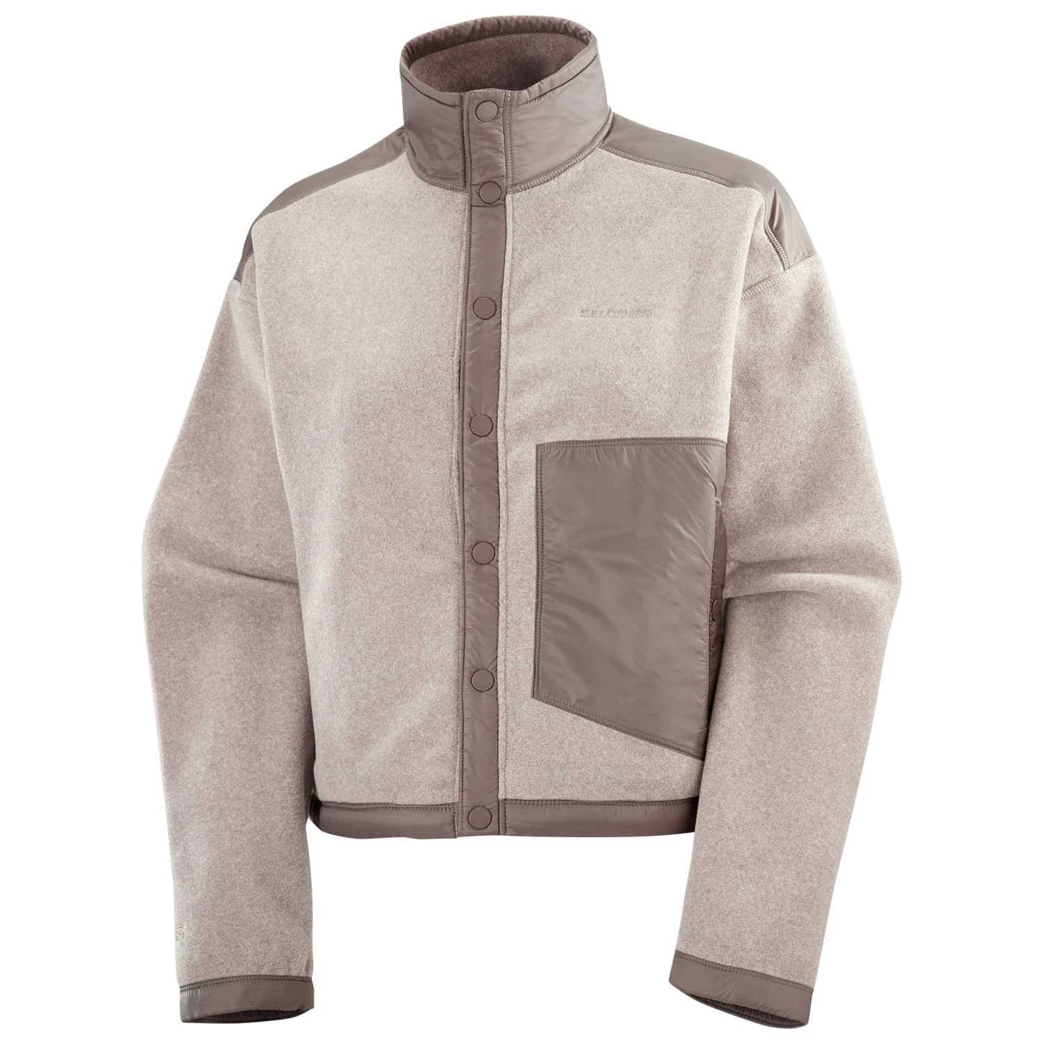 Поларен пуловер Salomon Women's Chroma Fleece Cardigan Fleece jumper - Etherea