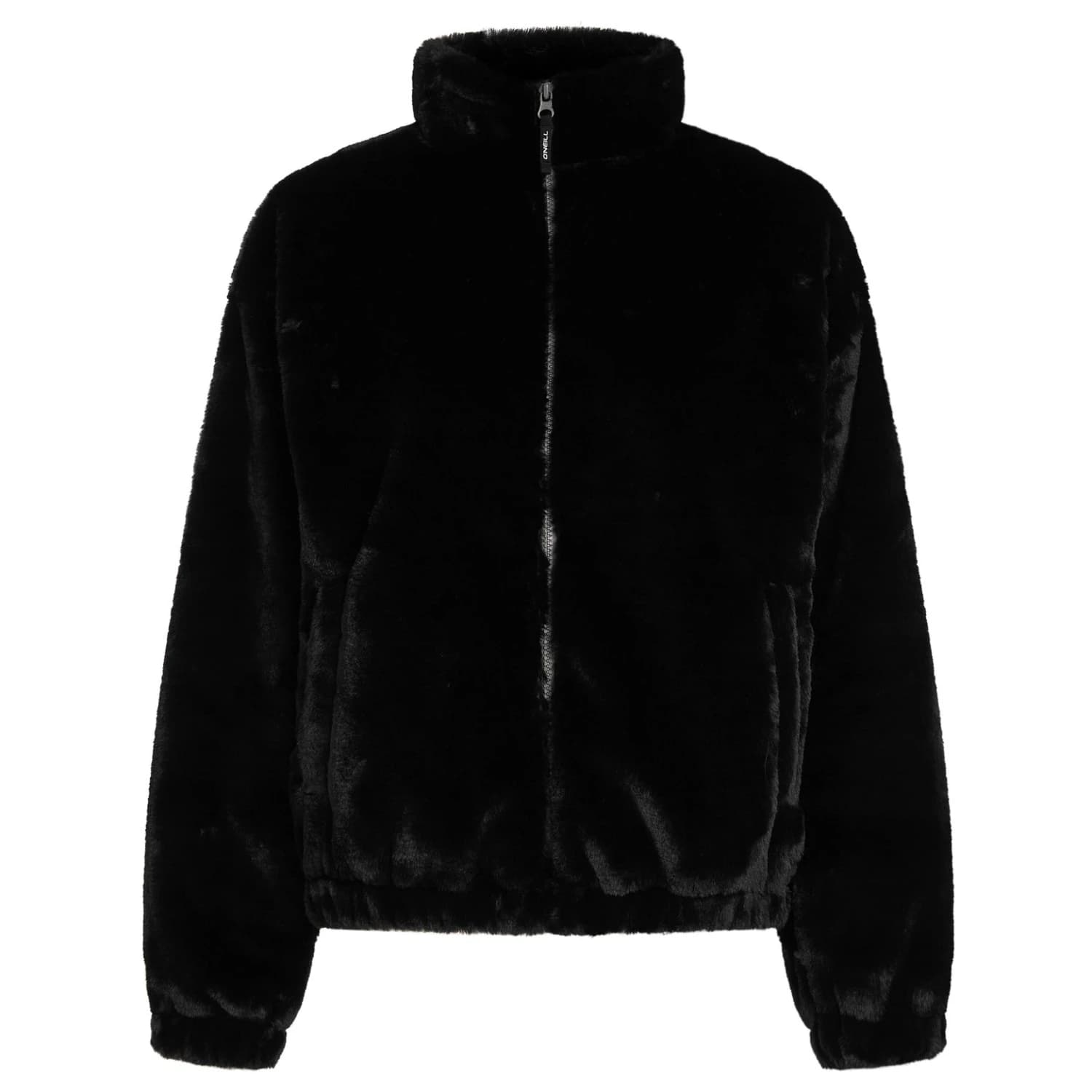 Дамско поларено яке O'Neill Women's FWC' Cruz Faux Fur Fleece Fleece jacket - Black Out
