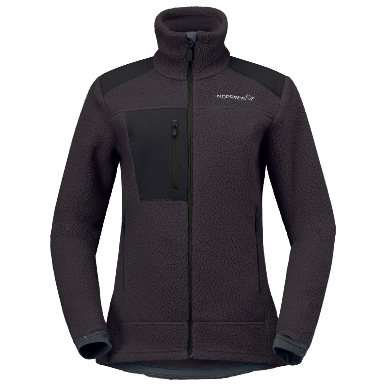 Дамско поларено яке Norrøna Women's Trollveggen Warm3 Jacket Fleece jacket - Phantom