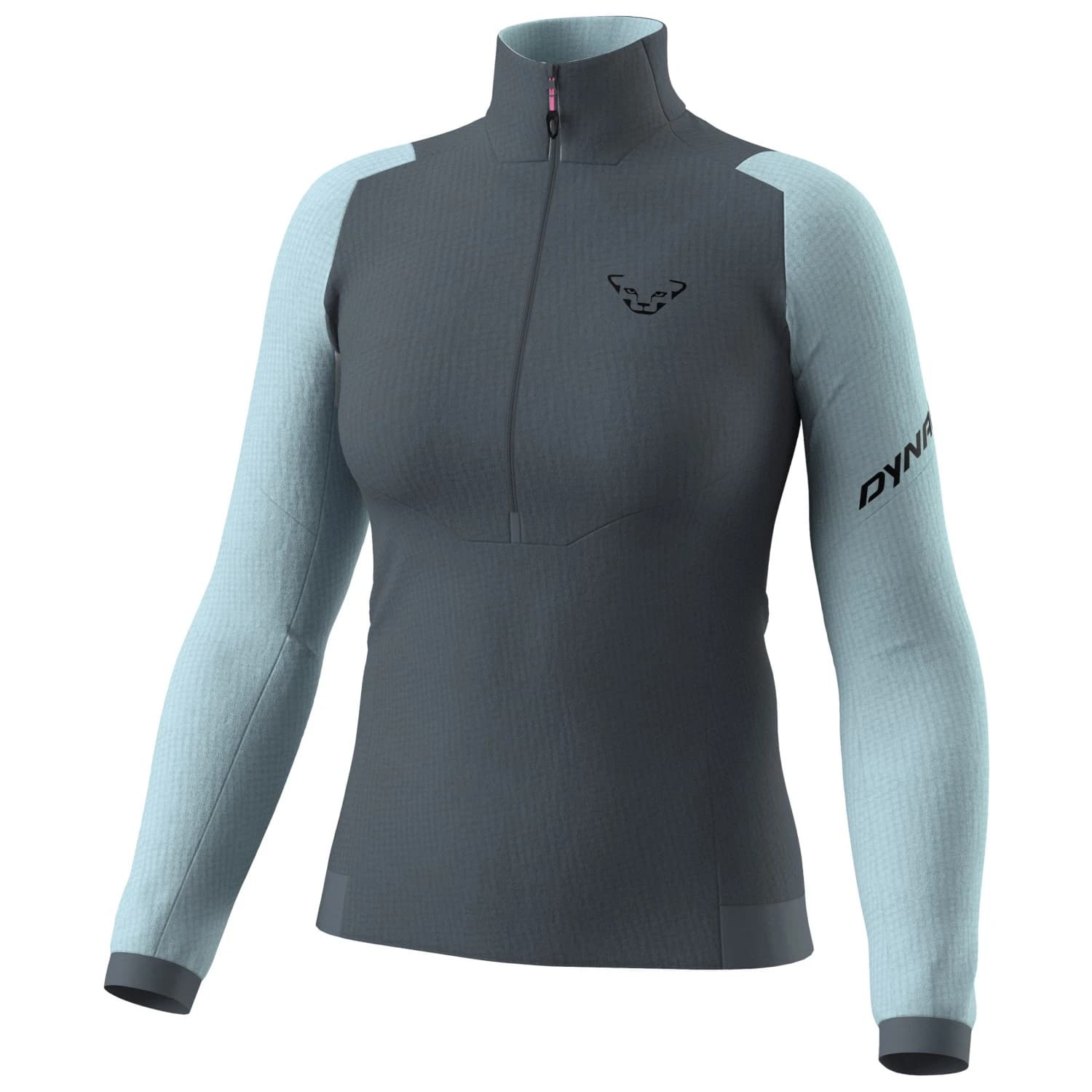 Дамски поларен пуловер Dynafit Women's Blacklight Thermal 1/2 Zip Fleece jumper - Cloud Blue