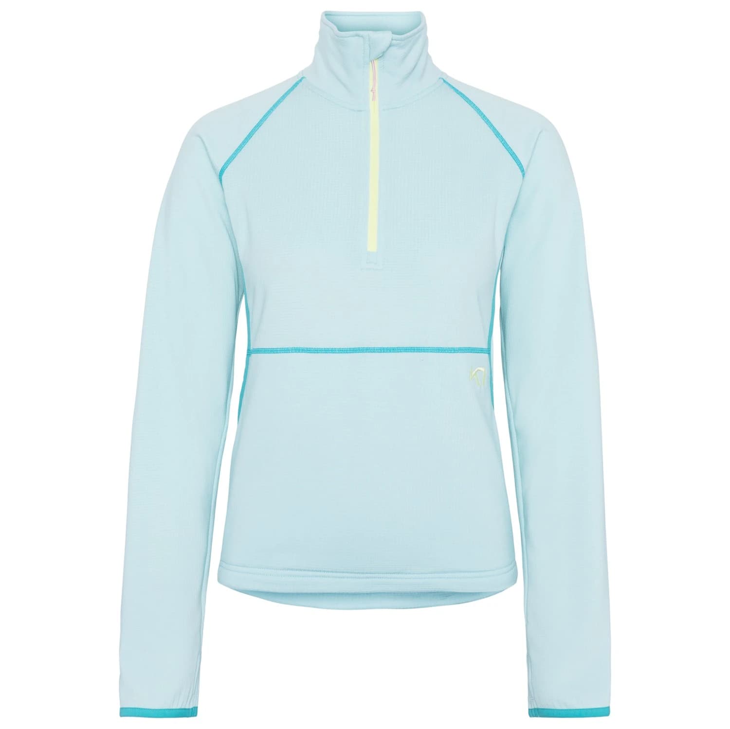 Дамски поларен пуловер Kari Traa Women's Mika Fleece Fleece jumper - Aquatic