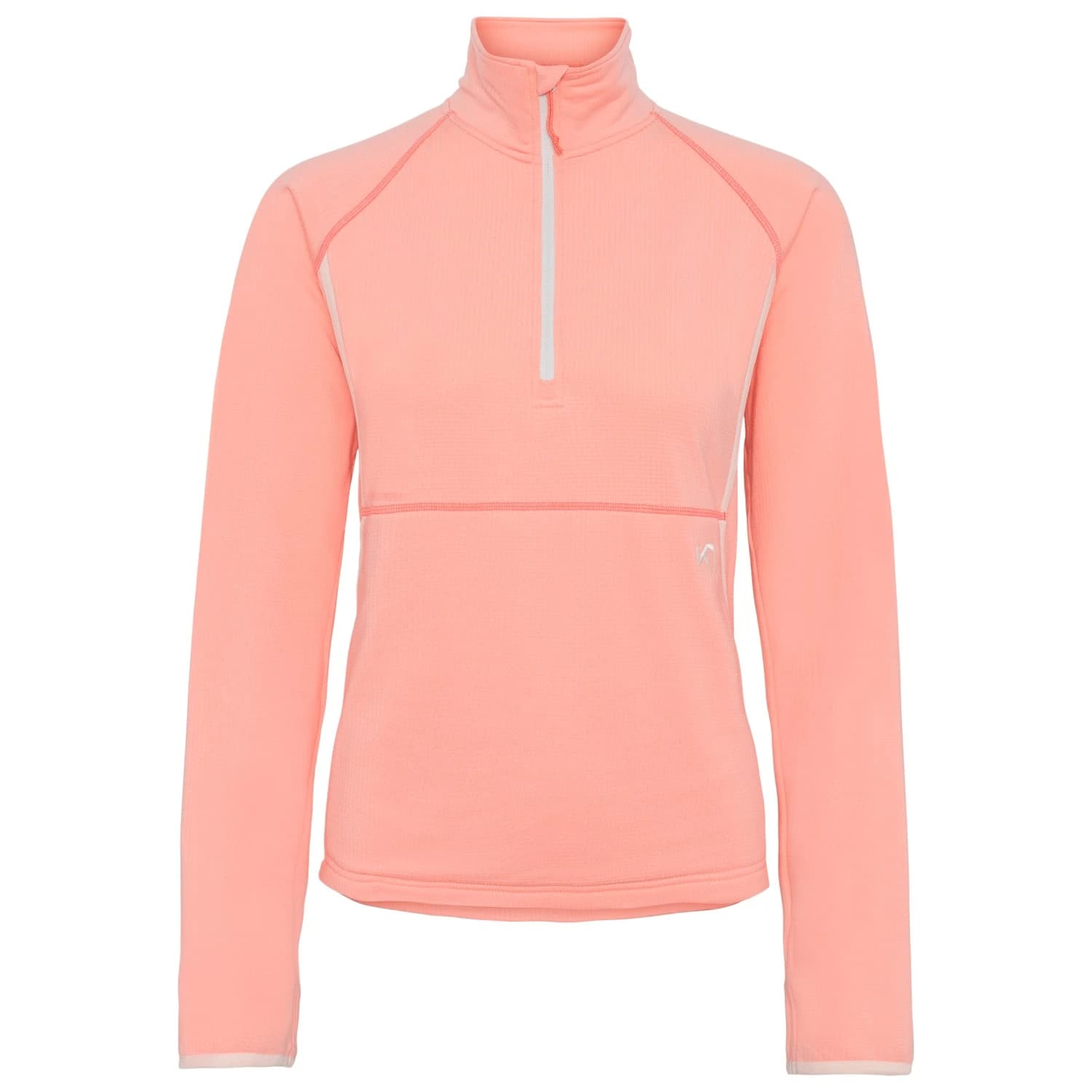 Дамски поларен пуловер Kari Traa Women's Mika Fleece Fleece jumper - Peach Bloom