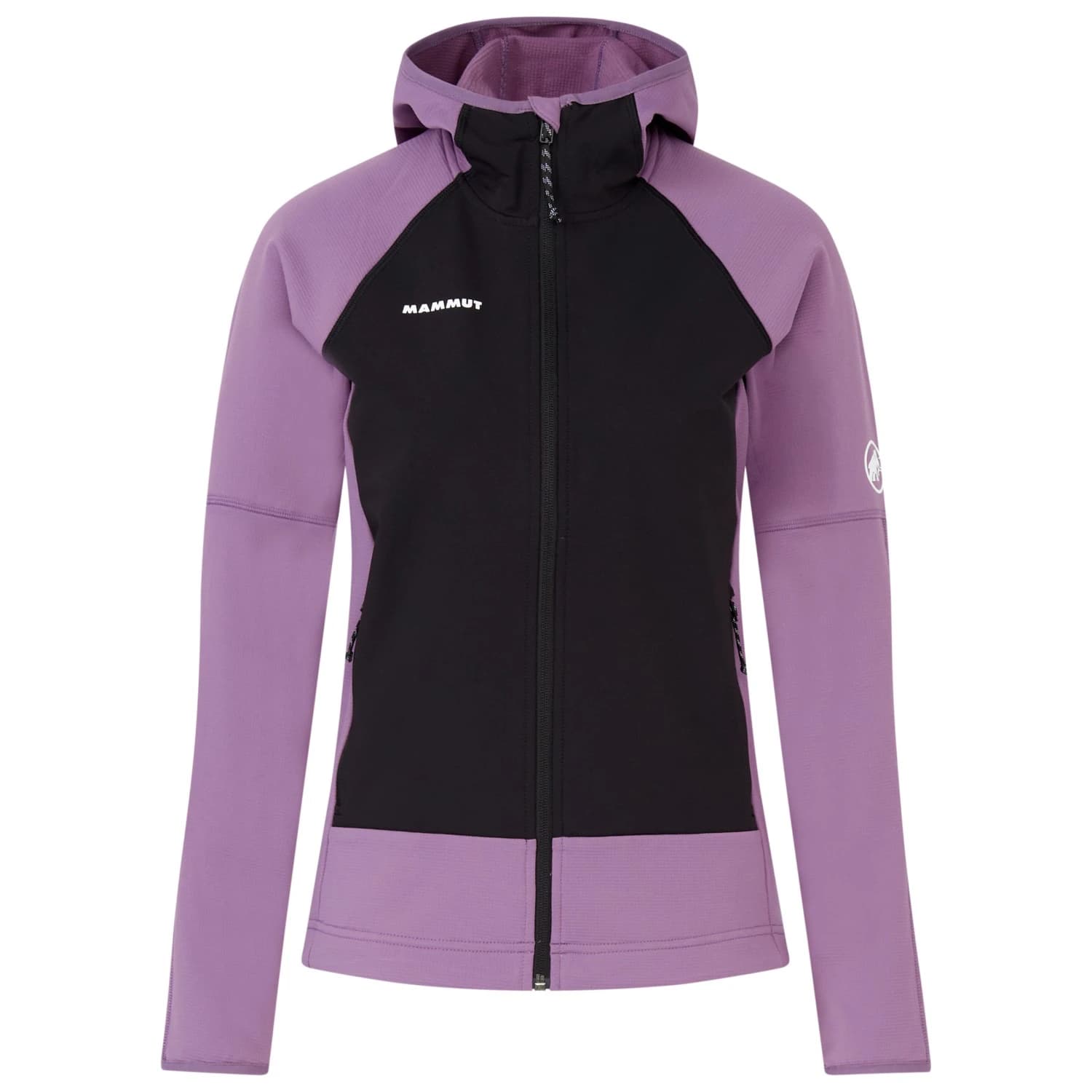 Поларено яке Mammut Women's Massone ML Hooded Jacket Fleece jacket - Paloja / Black