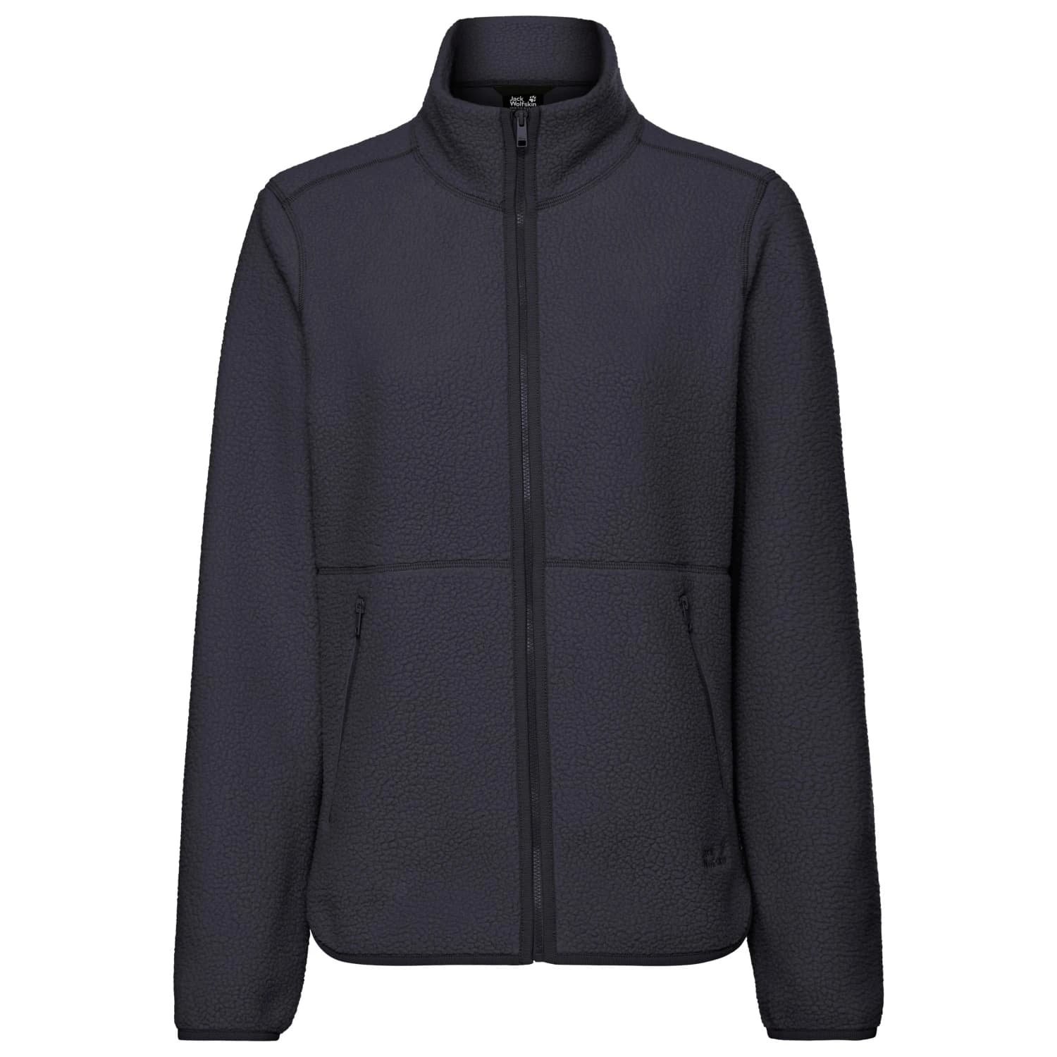 Дамско поларено яке Jack Wolfskin Women's Lite Curl Fullzip Fleece jacket - Dark Navy