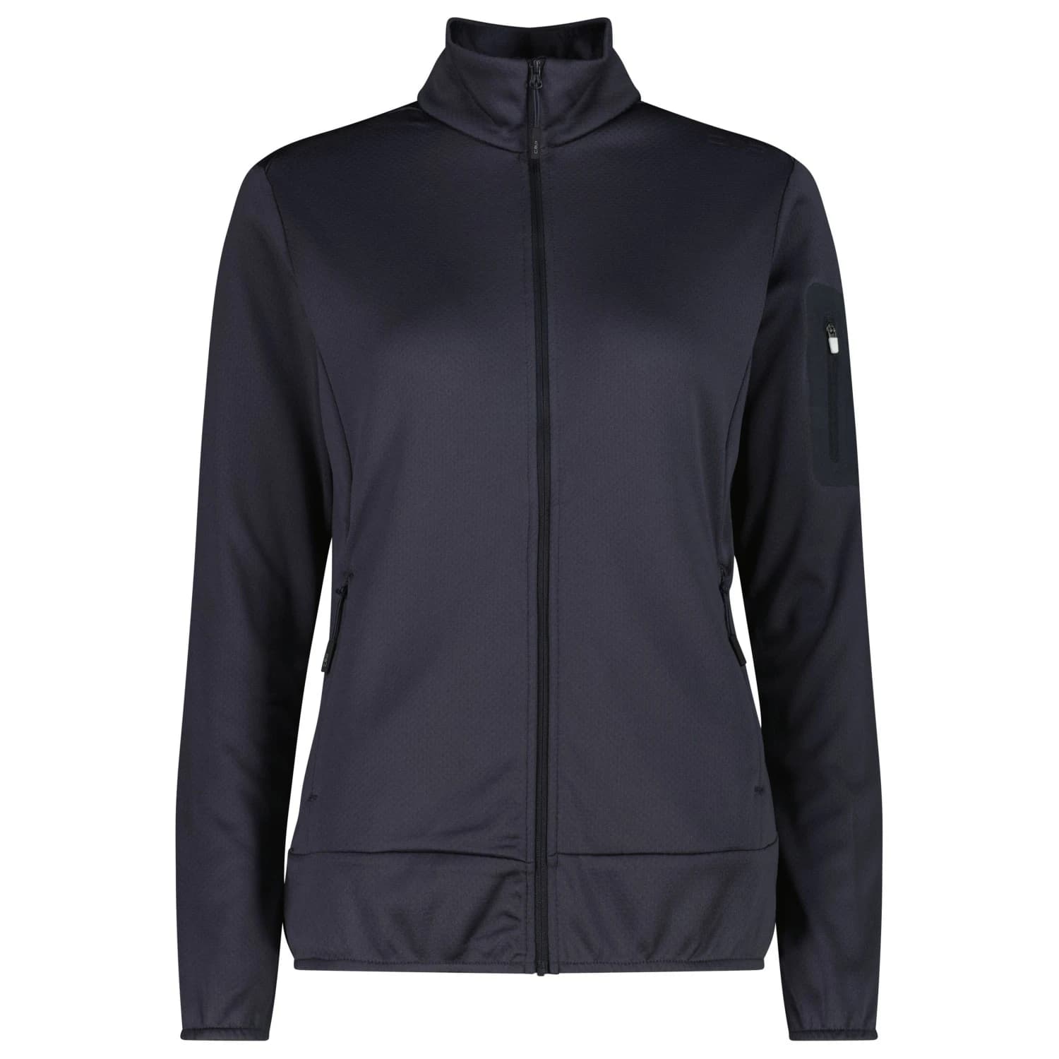 Дамско поларено яке CMP Women's Jacket Jacquard Double Knitted Fleece jacket - Antracite
