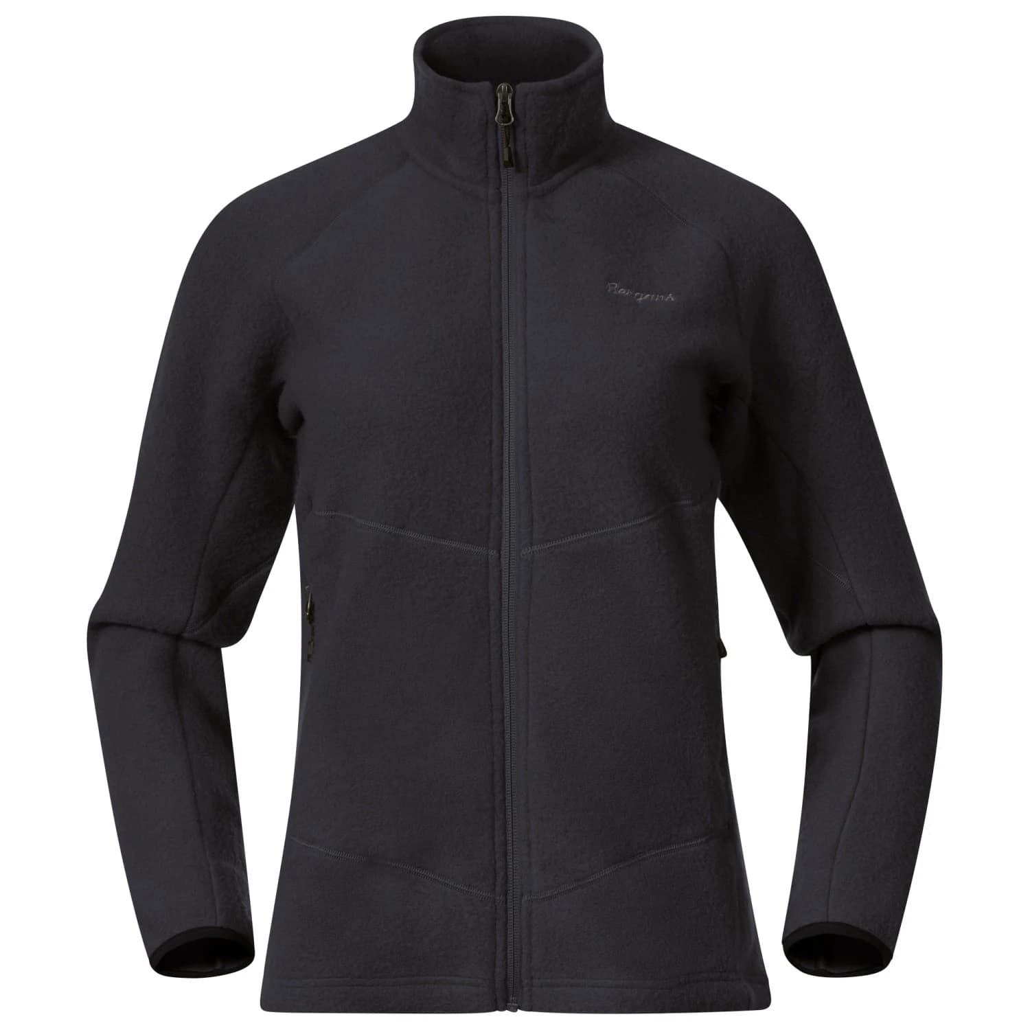 Дамско вълнено яке Bergans Women's Rabot Merino Fleece Midlayer Jacket Merino jacket - Dark Shadow Grey
