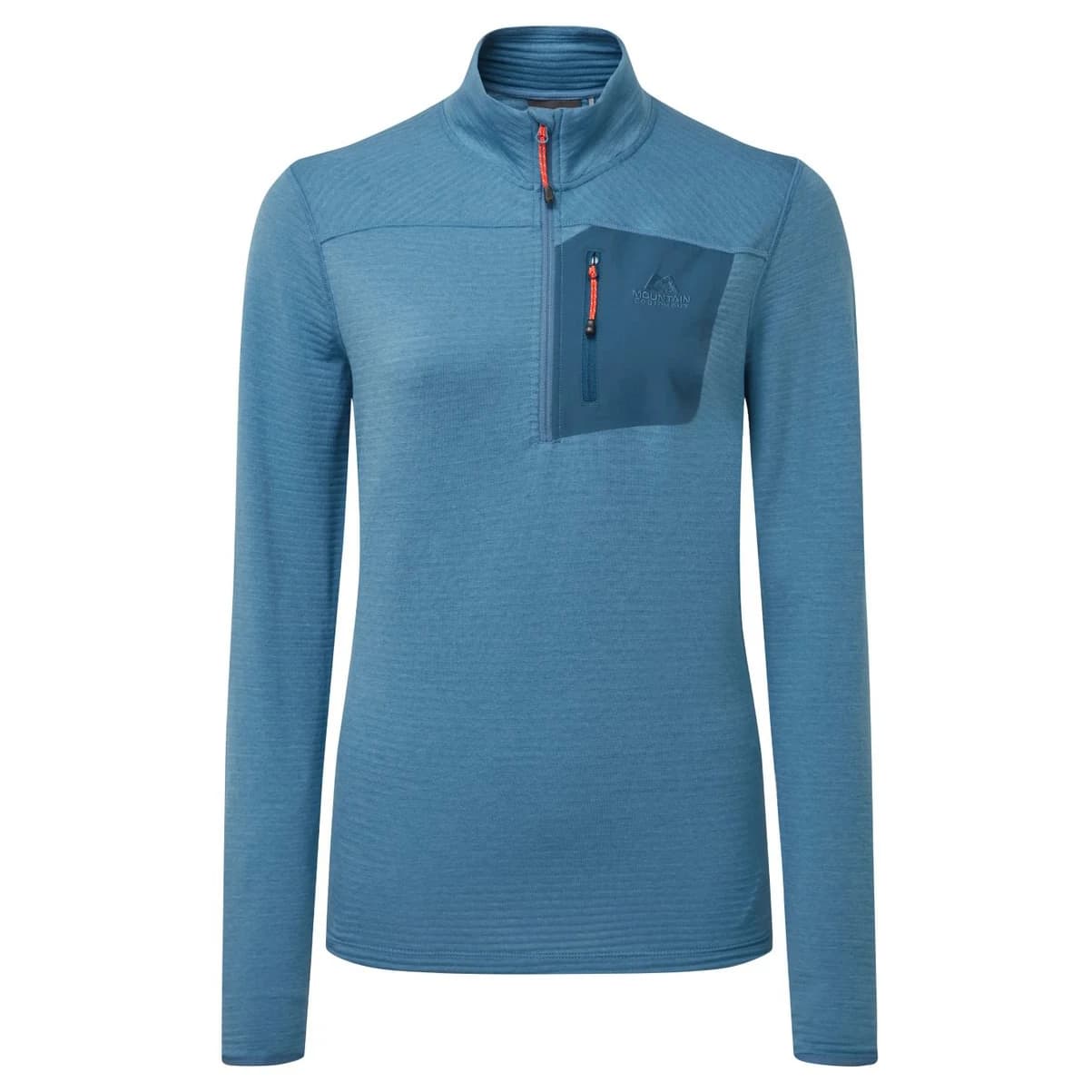 Дамски поларен пуловер Mountain Equipment Women's Lumiko Zip-T Fleece jumper - Stellar / Majolica