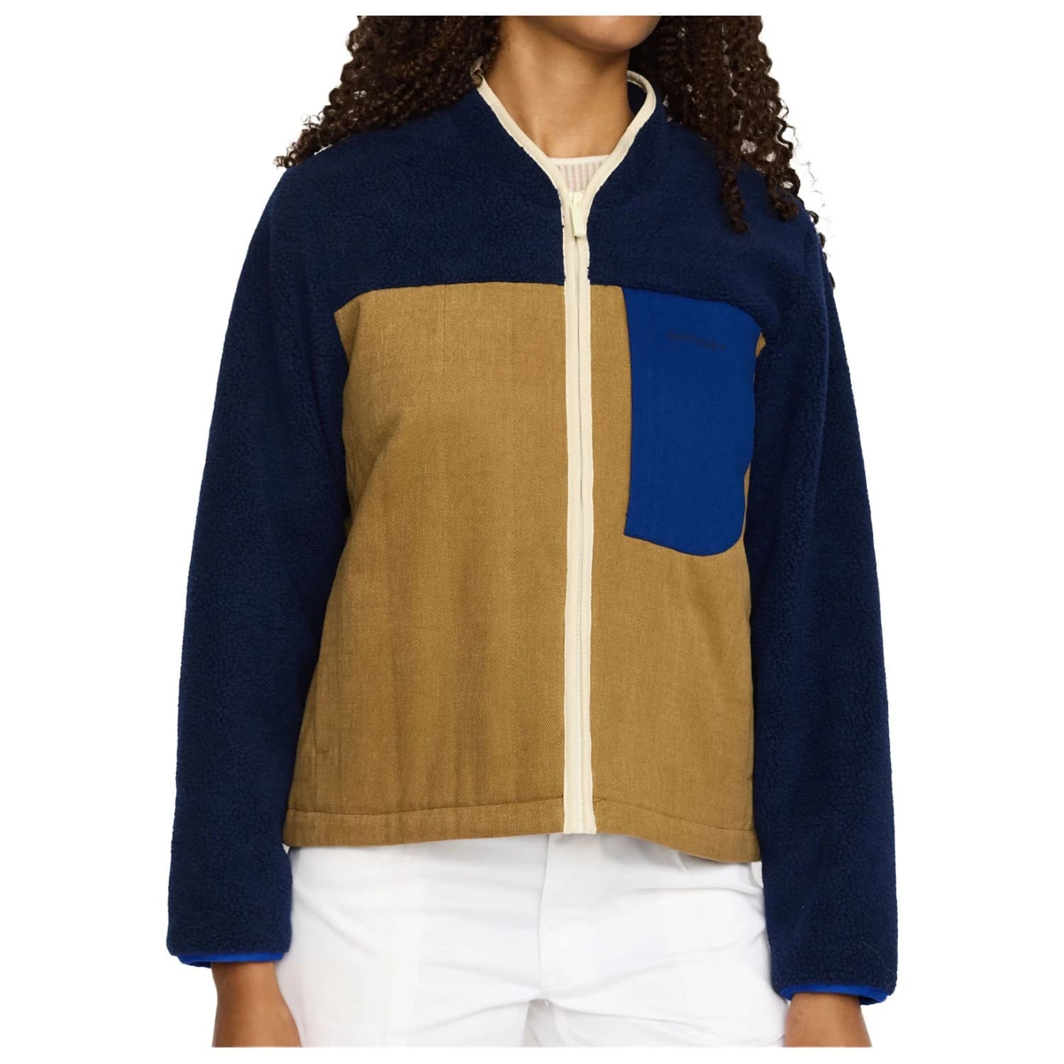 Дамско поларено яке Selfhood Women's Teddy Quilt Jacket Casual jacket - Navy